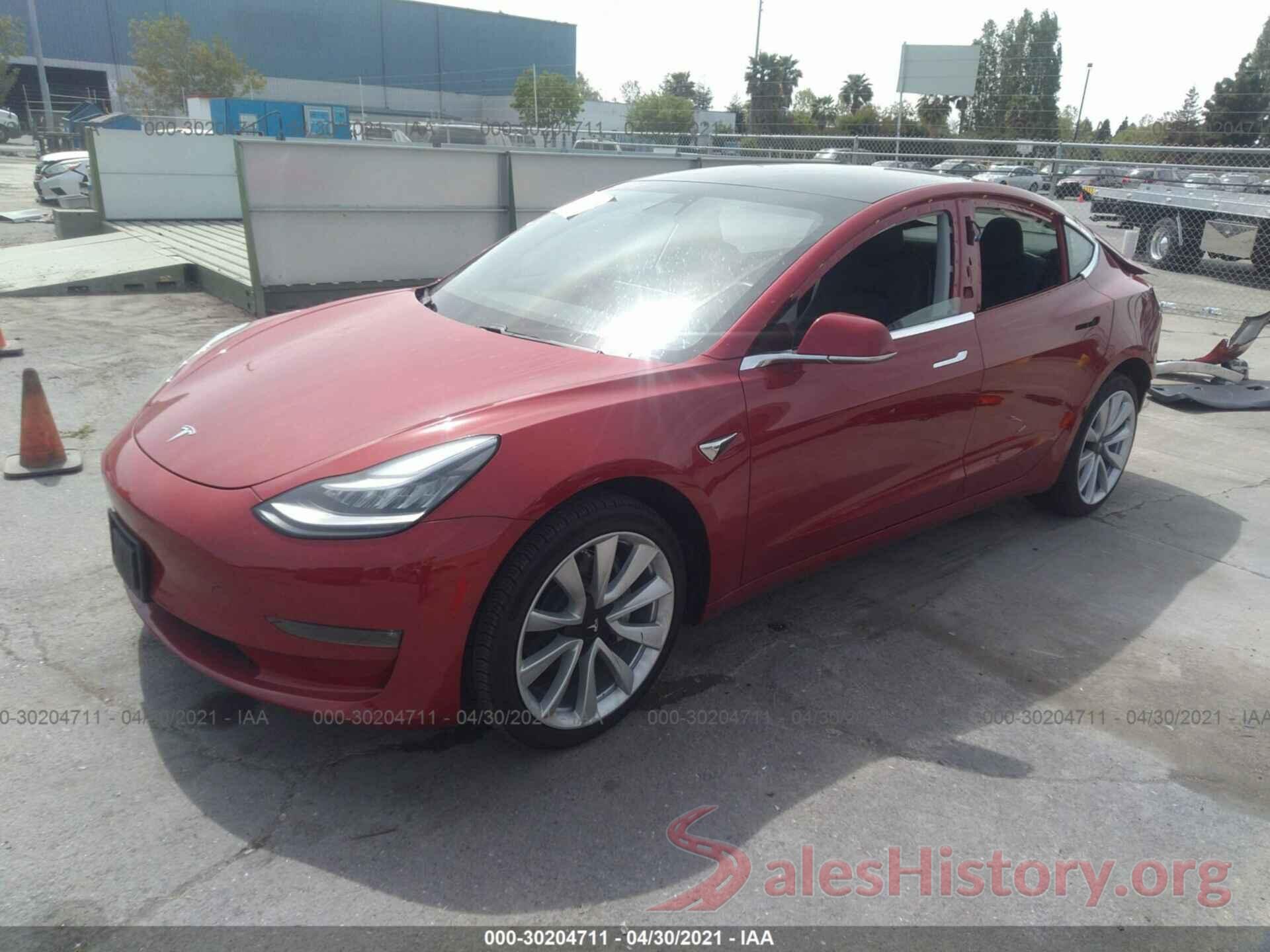 5YJ3E1EA7KF402513 2019 TESLA MODEL 3