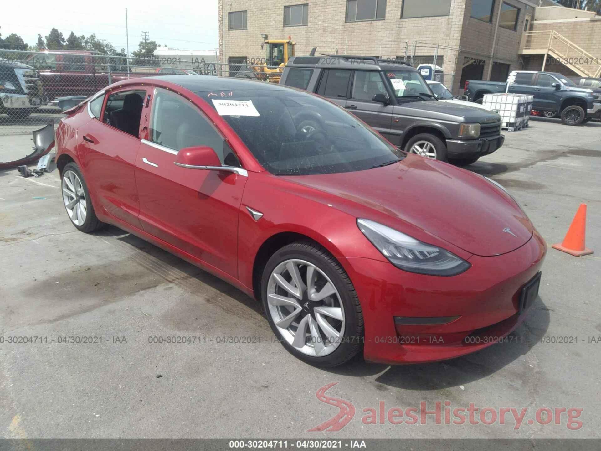 5YJ3E1EA7KF402513 2019 TESLA MODEL 3