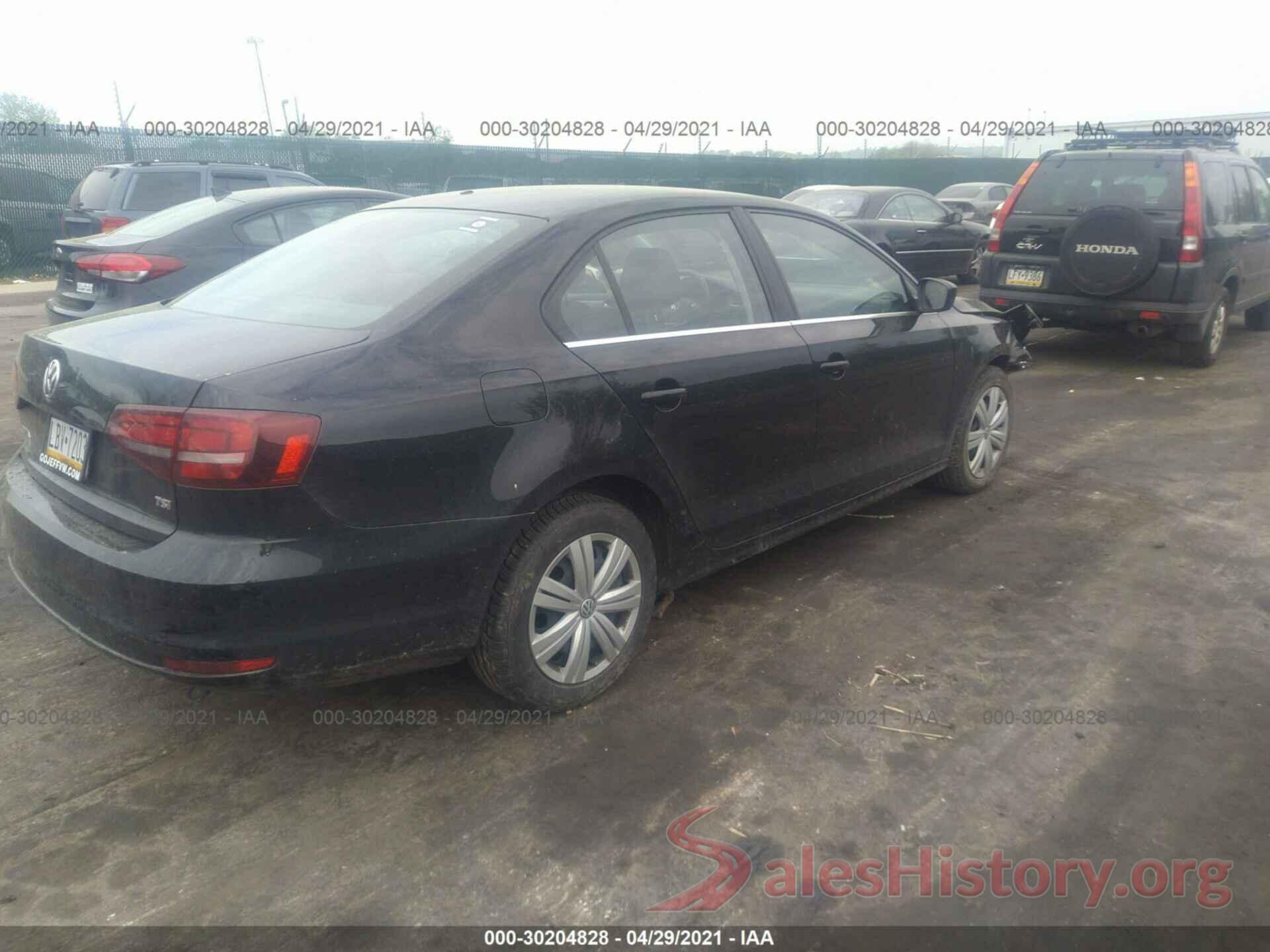 3VW167AJ8HM410425 2017 VOLKSWAGEN JETTA