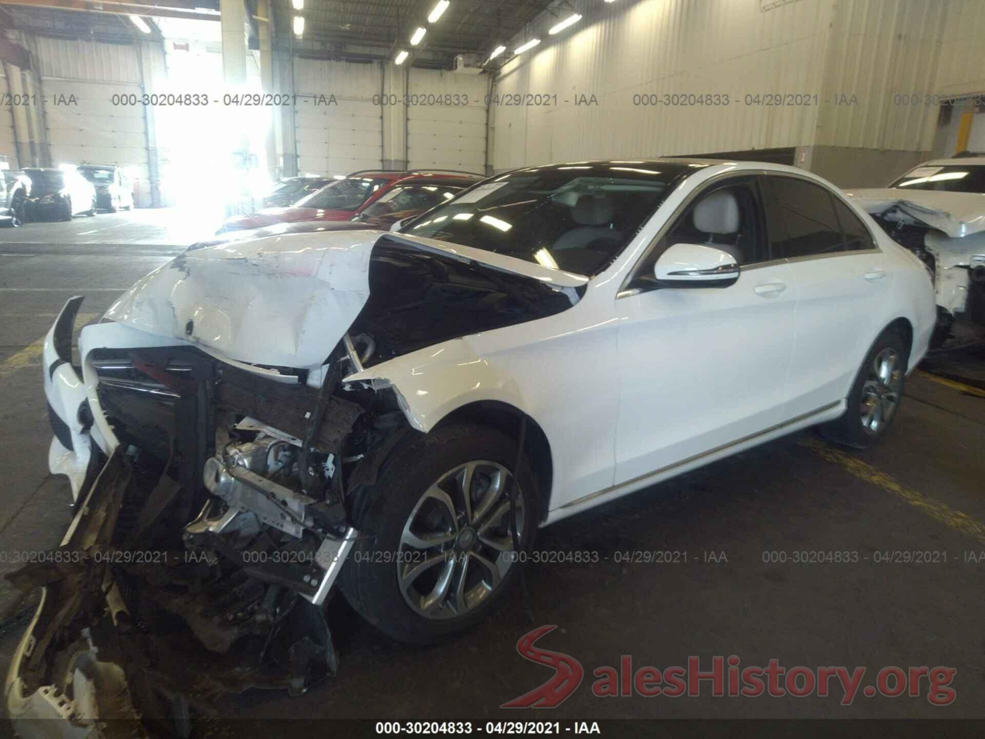 55SWF4KB0GU135830 2016 MERCEDES-BENZ C-CLASS