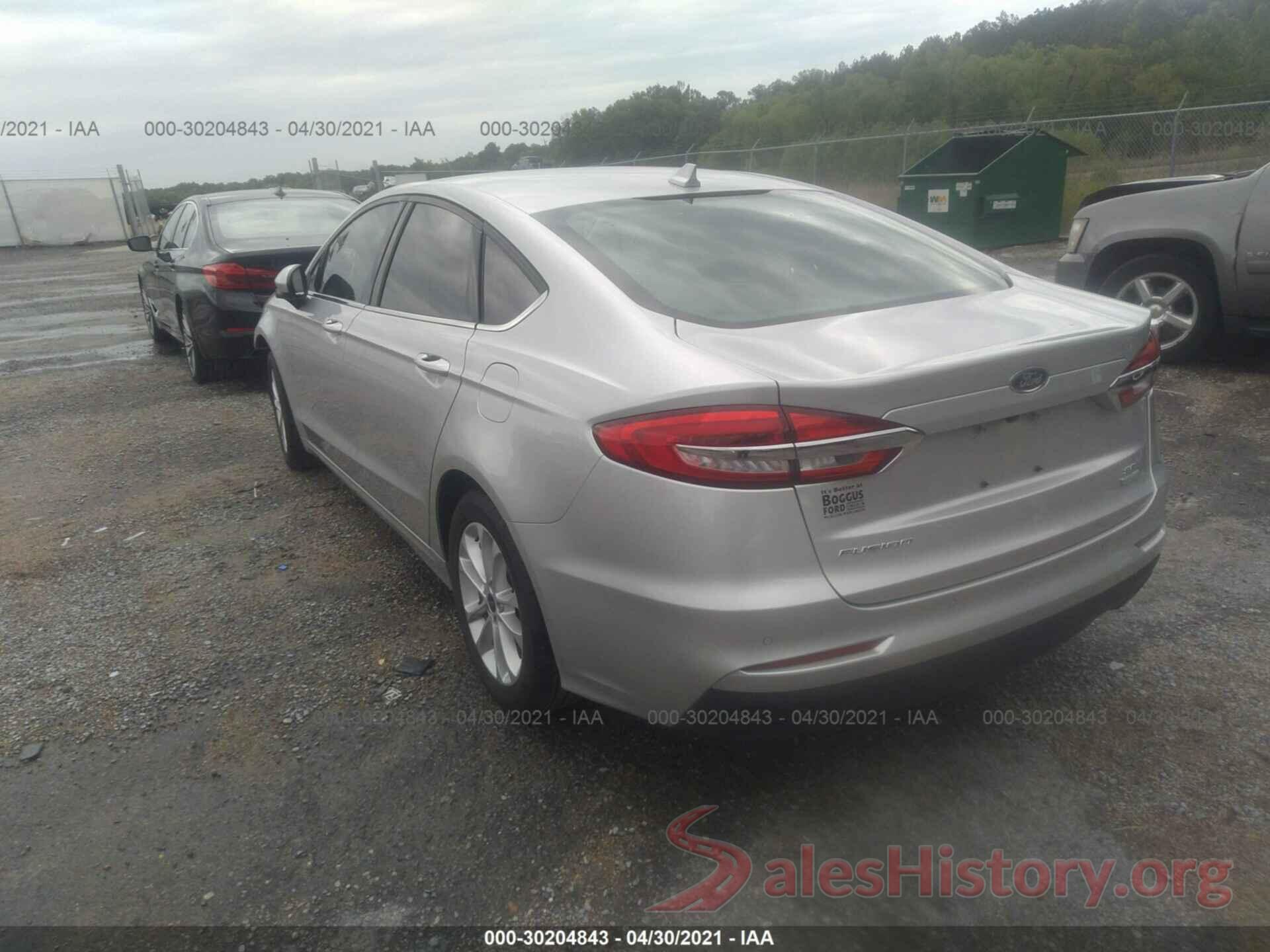 3FA6P0HD0KR132522 2019 FORD FUSION