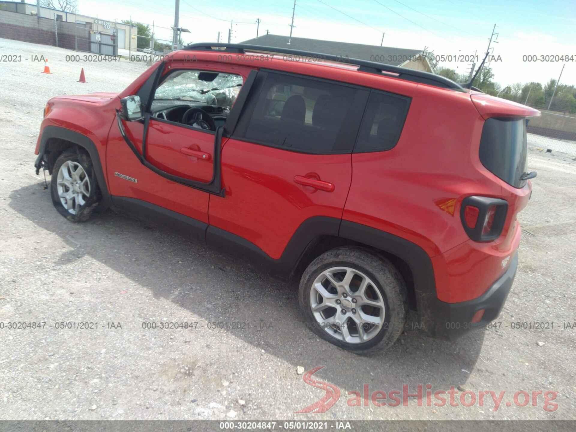 ZACCJABB6JPJ23163 2018 JEEP RENEGADE