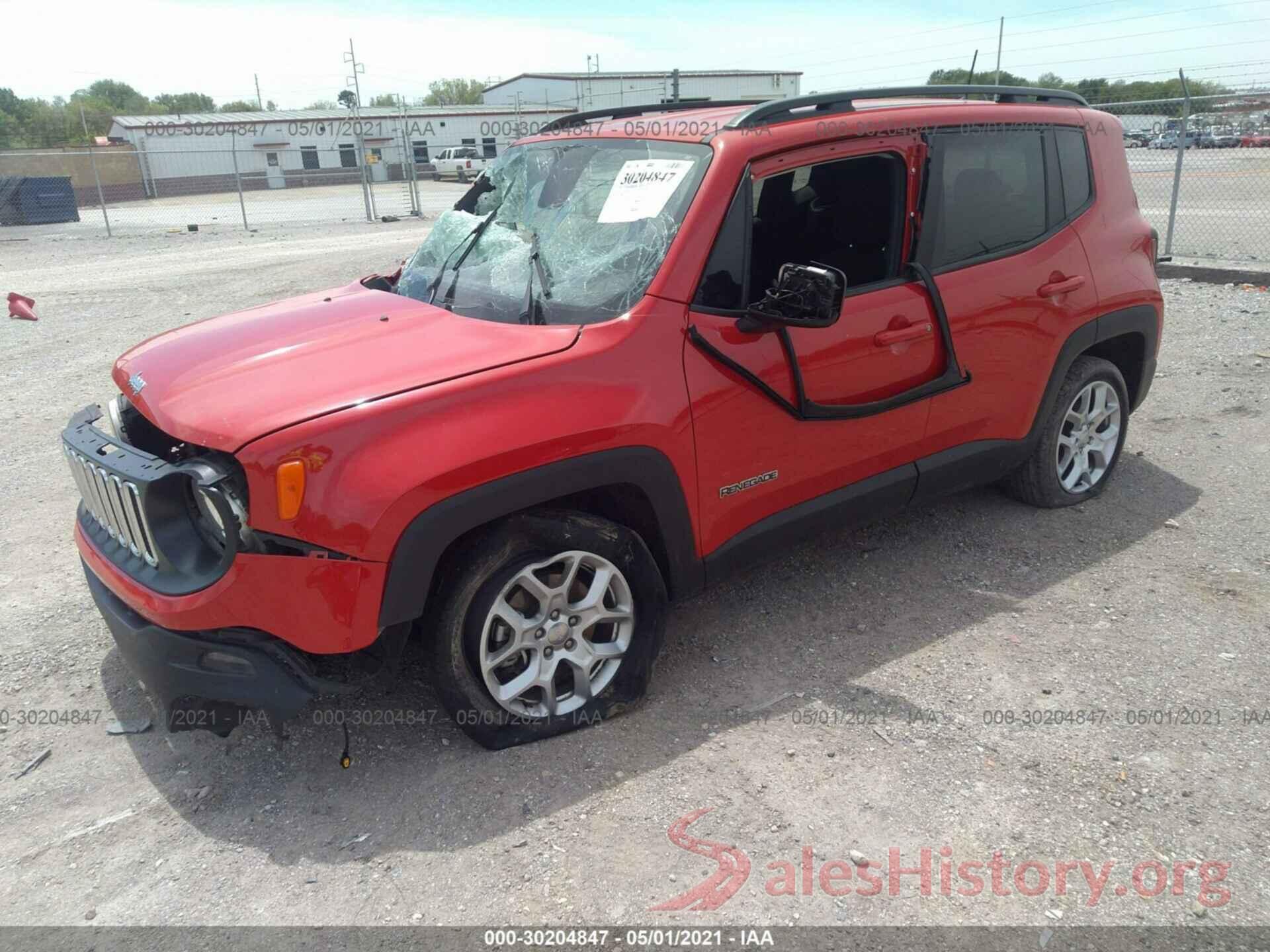 ZACCJABB6JPJ23163 2018 JEEP RENEGADE