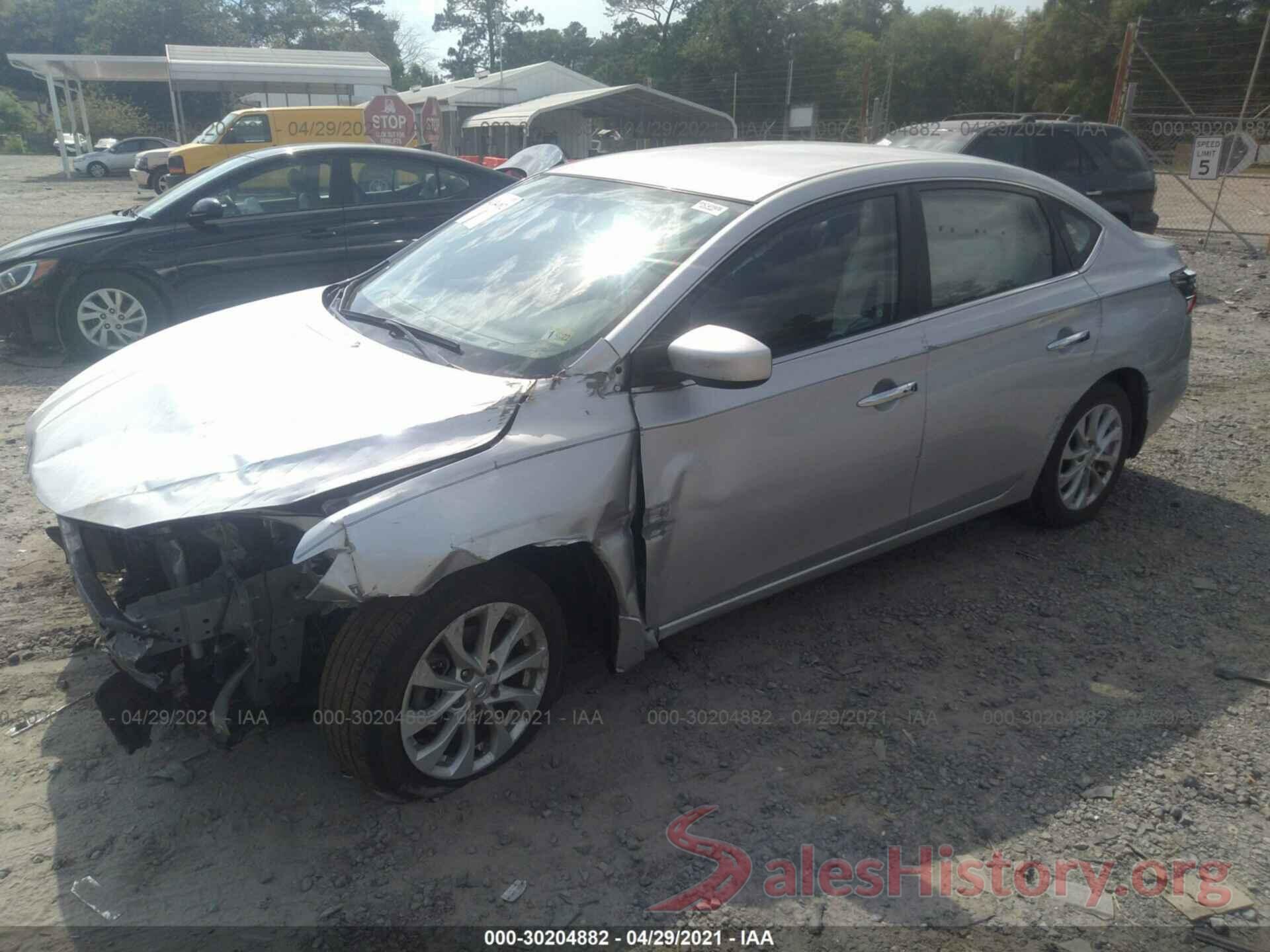 3N1AB7AP3KY241906 2019 NISSAN SENTRA