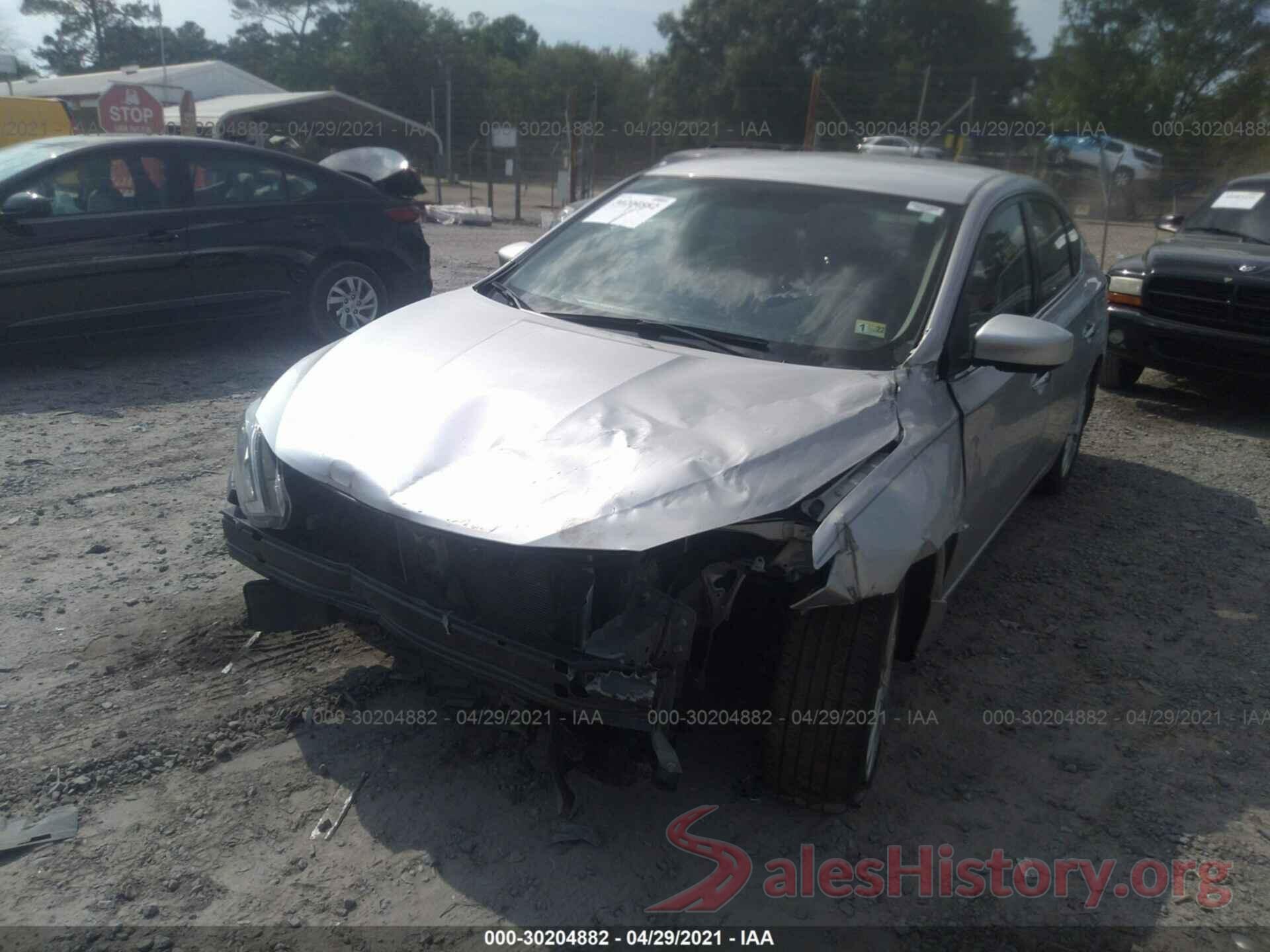 3N1AB7AP3KY241906 2019 NISSAN SENTRA