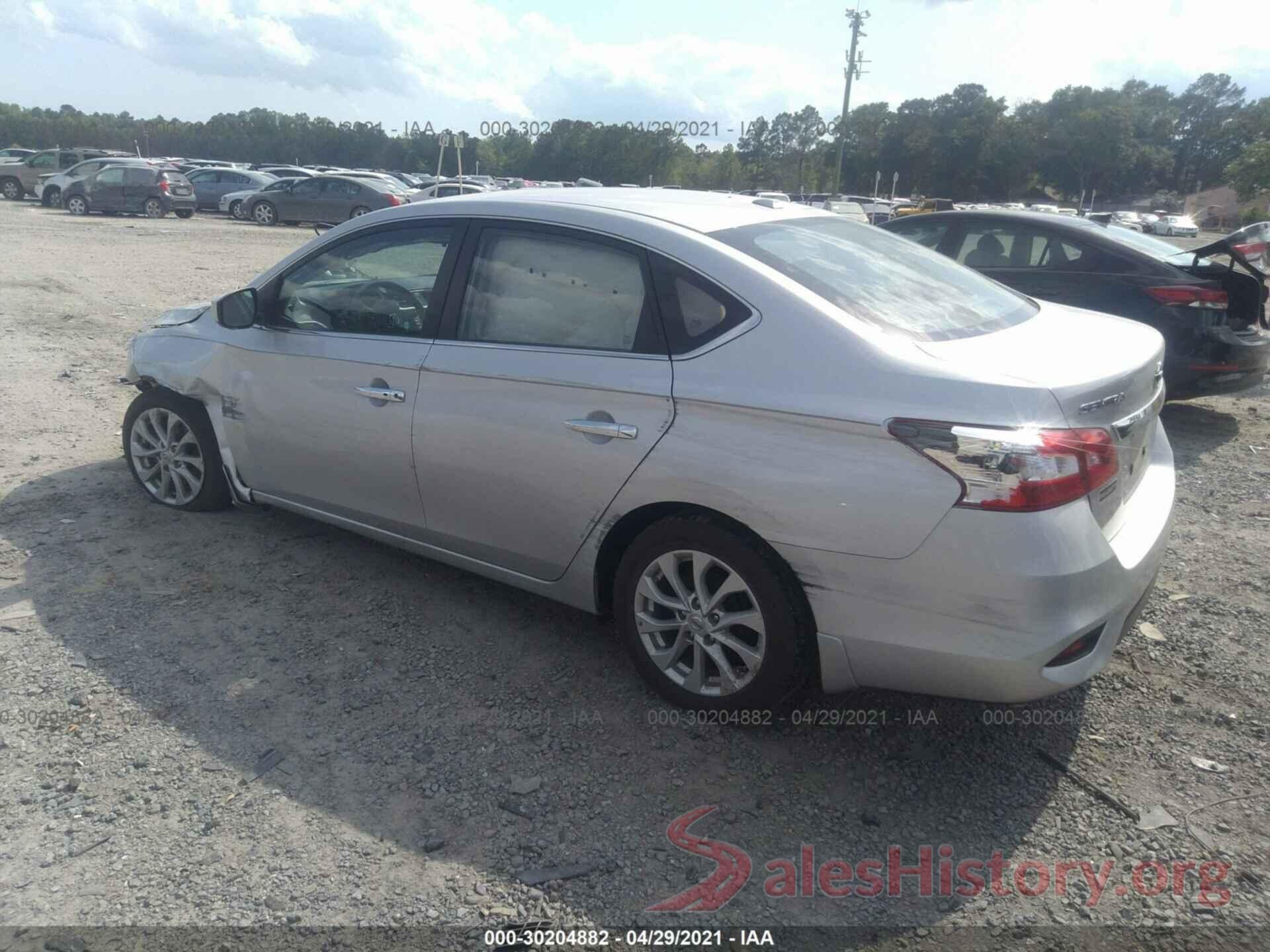 3N1AB7AP3KY241906 2019 NISSAN SENTRA