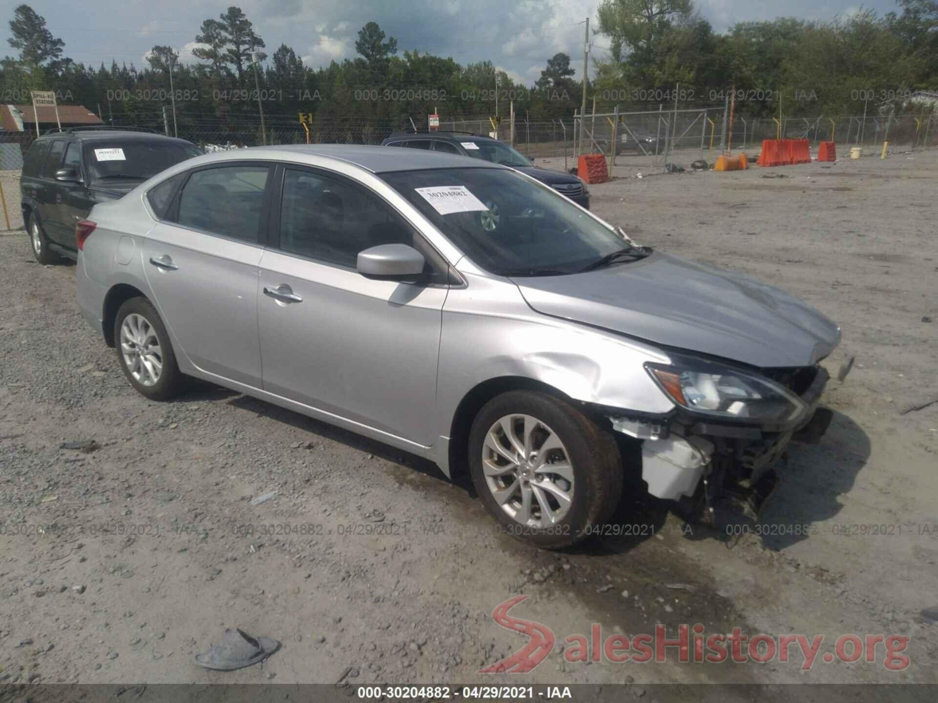 3N1AB7AP3KY241906 2019 NISSAN SENTRA