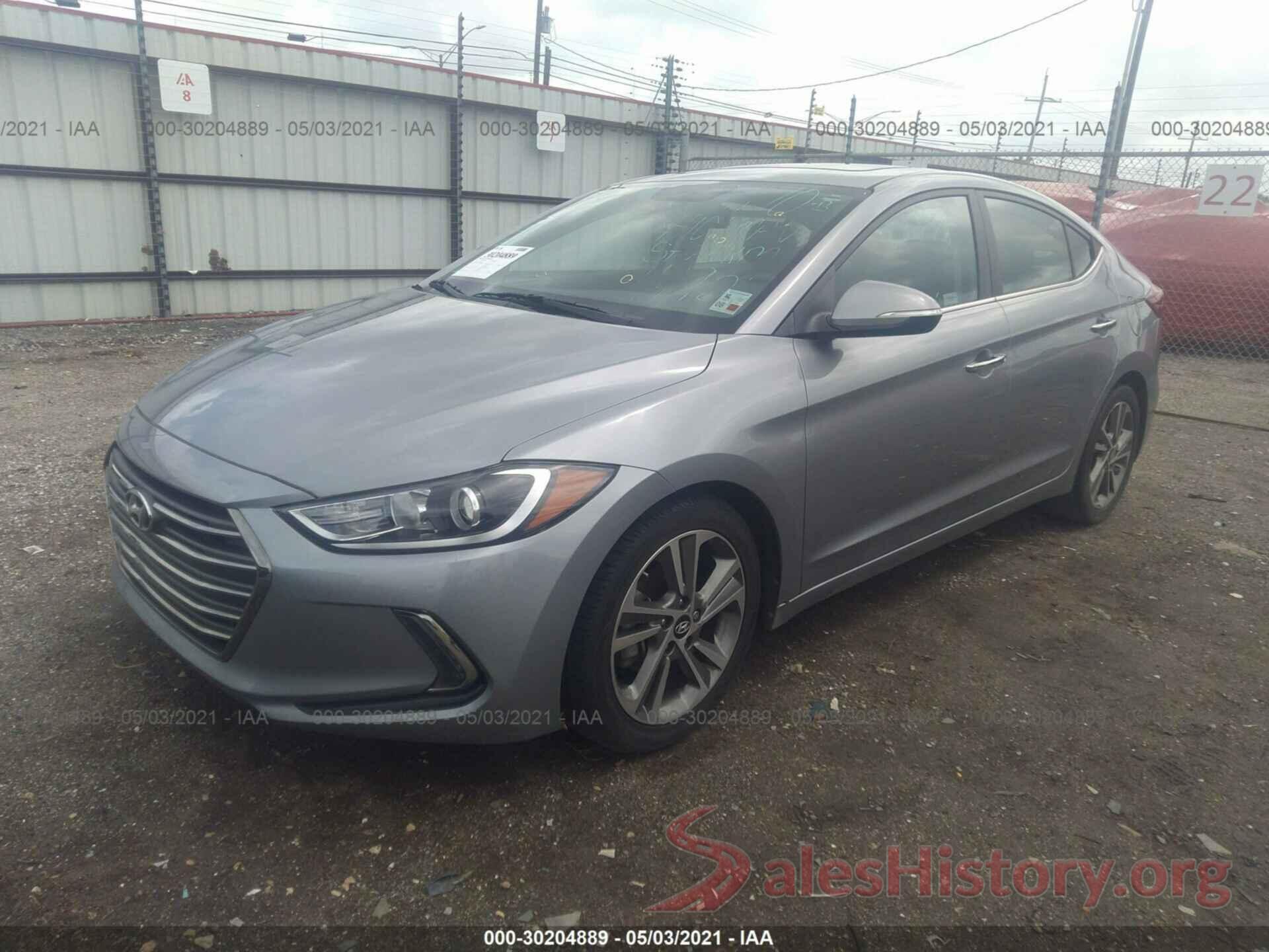 5NPD84LF4HH068625 2017 HYUNDAI ELANTRA