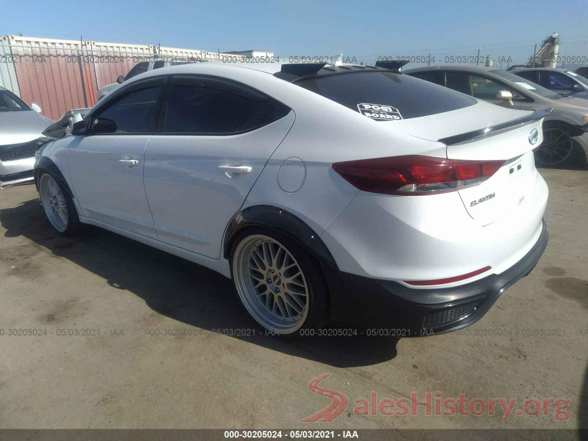 5NPD84LF9HH031831 2017 HYUNDAI ELANTRA