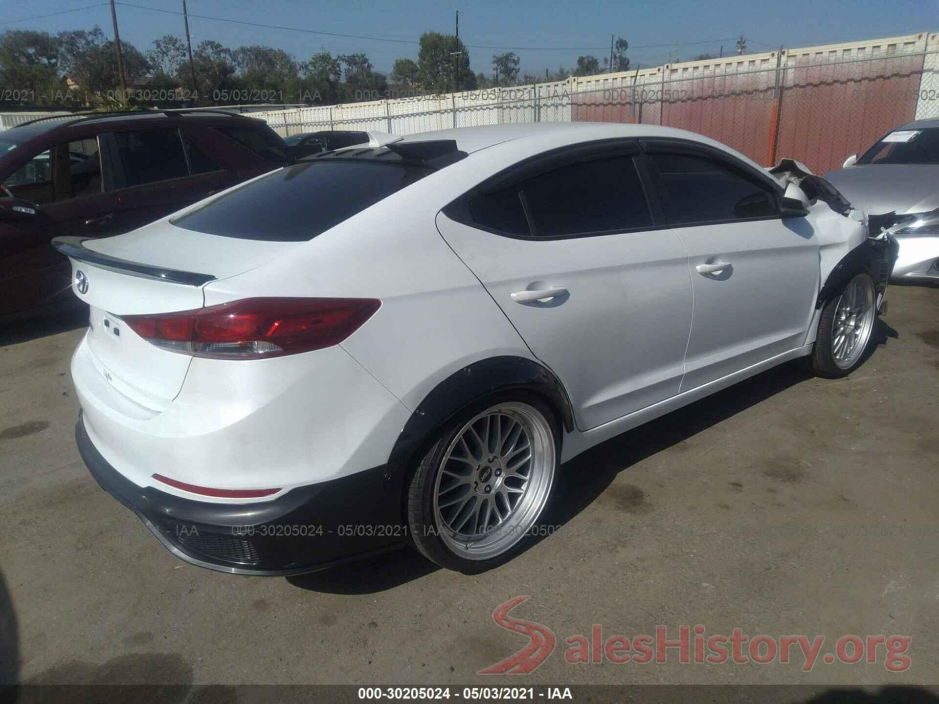 5NPD84LF9HH031831 2017 HYUNDAI ELANTRA