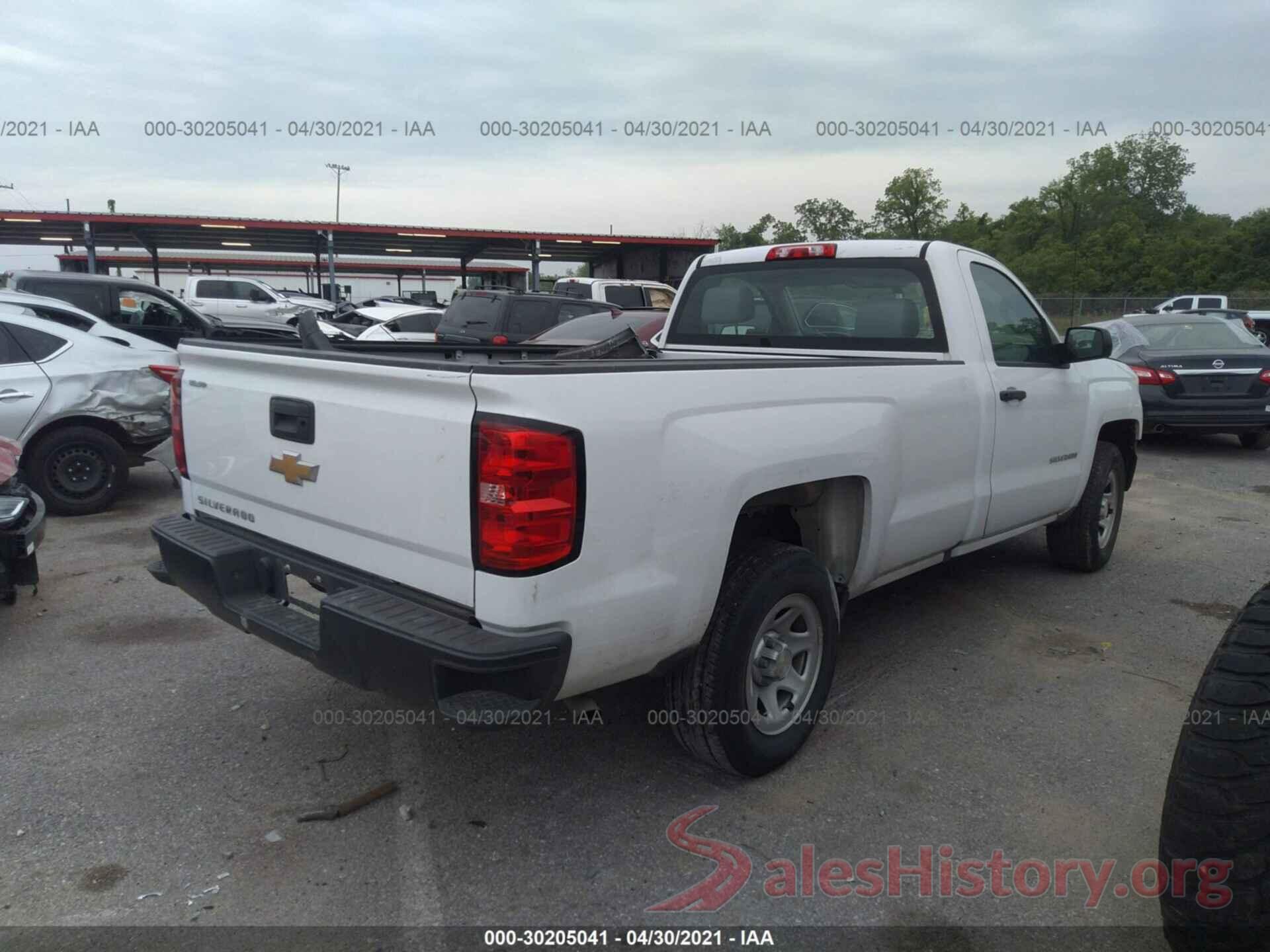 1GCNCNEC9GZ348785 2016 CHEVROLET SILVERADO 1500