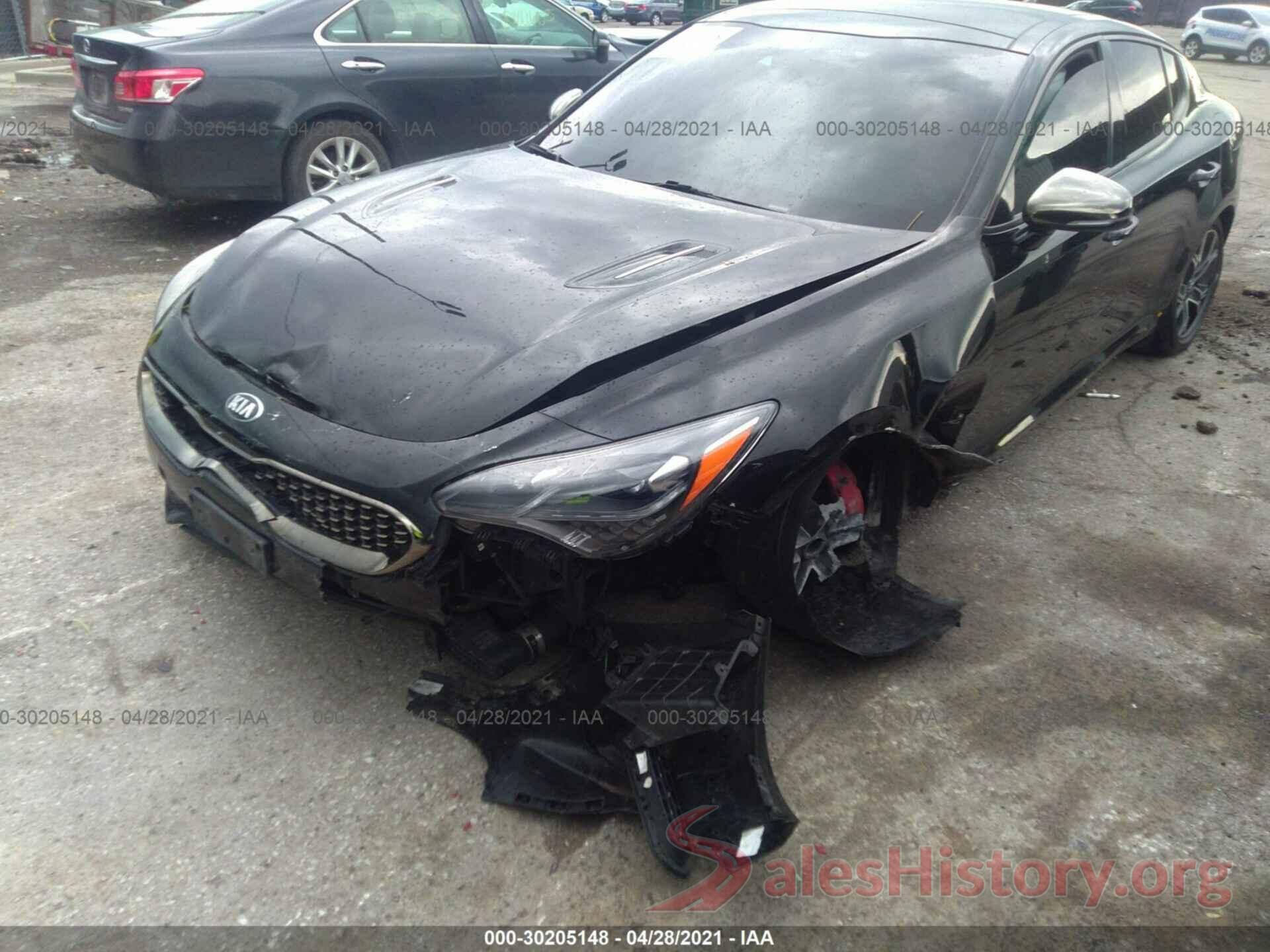 KNAE45LC7J6015586 2018 KIA STINGER