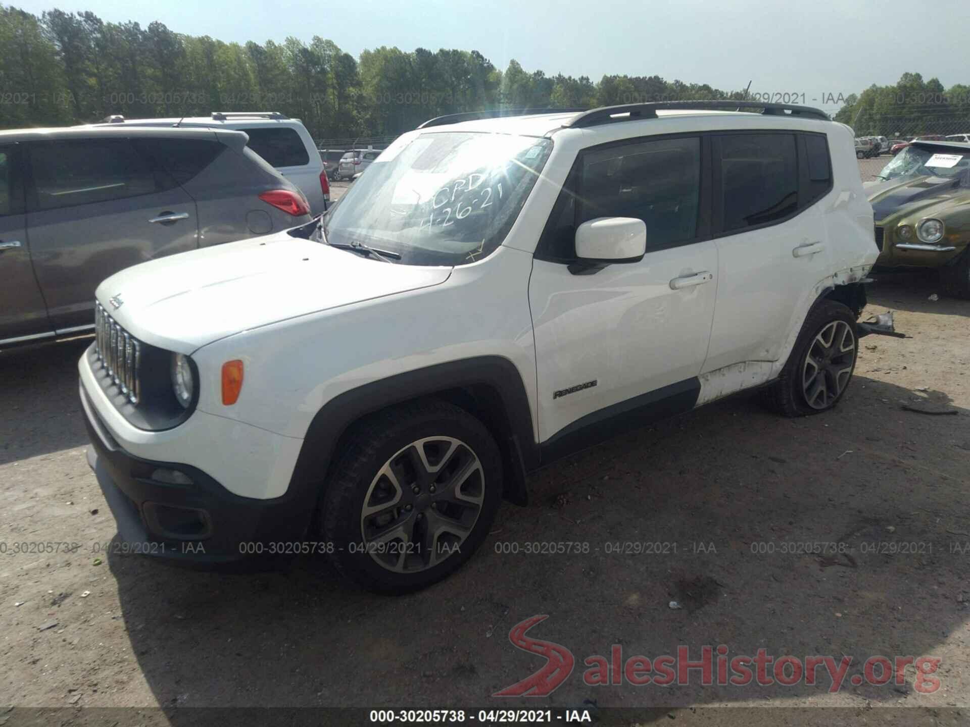 ZACCJABT5GPC48112 2016 JEEP RENEGADE