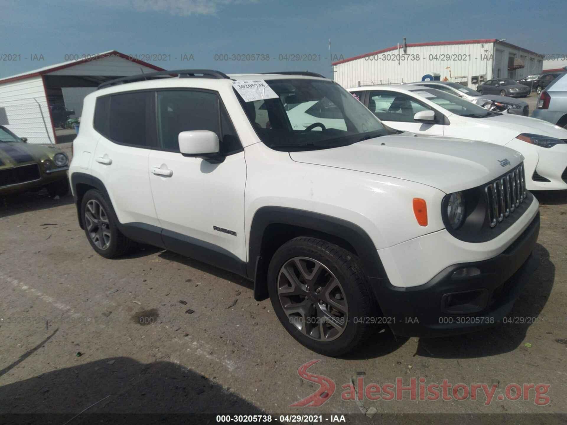 ZACCJABT5GPC48112 2016 JEEP RENEGADE