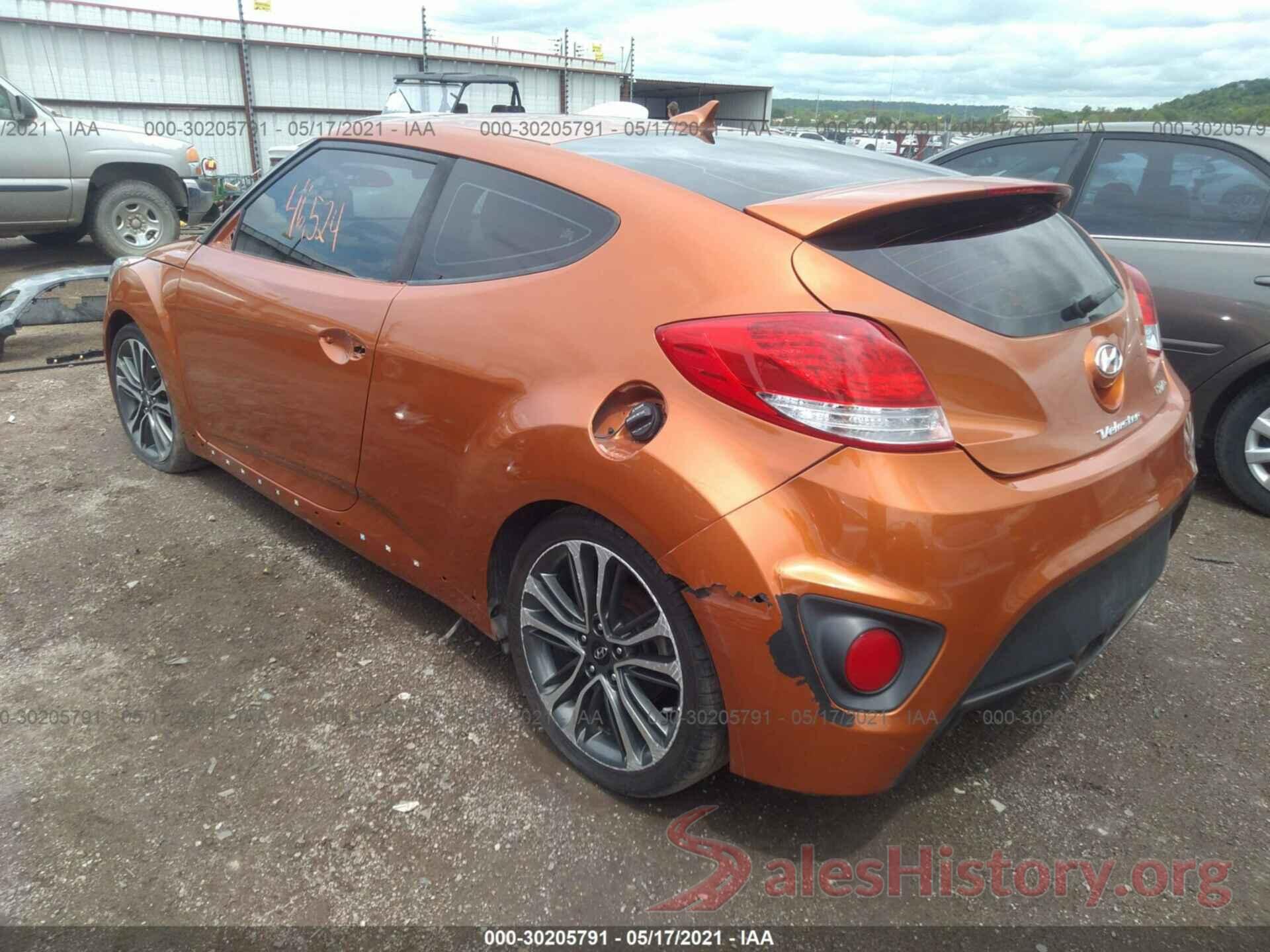 KMHTC6AE6GU270737 2016 HYUNDAI VELOSTER