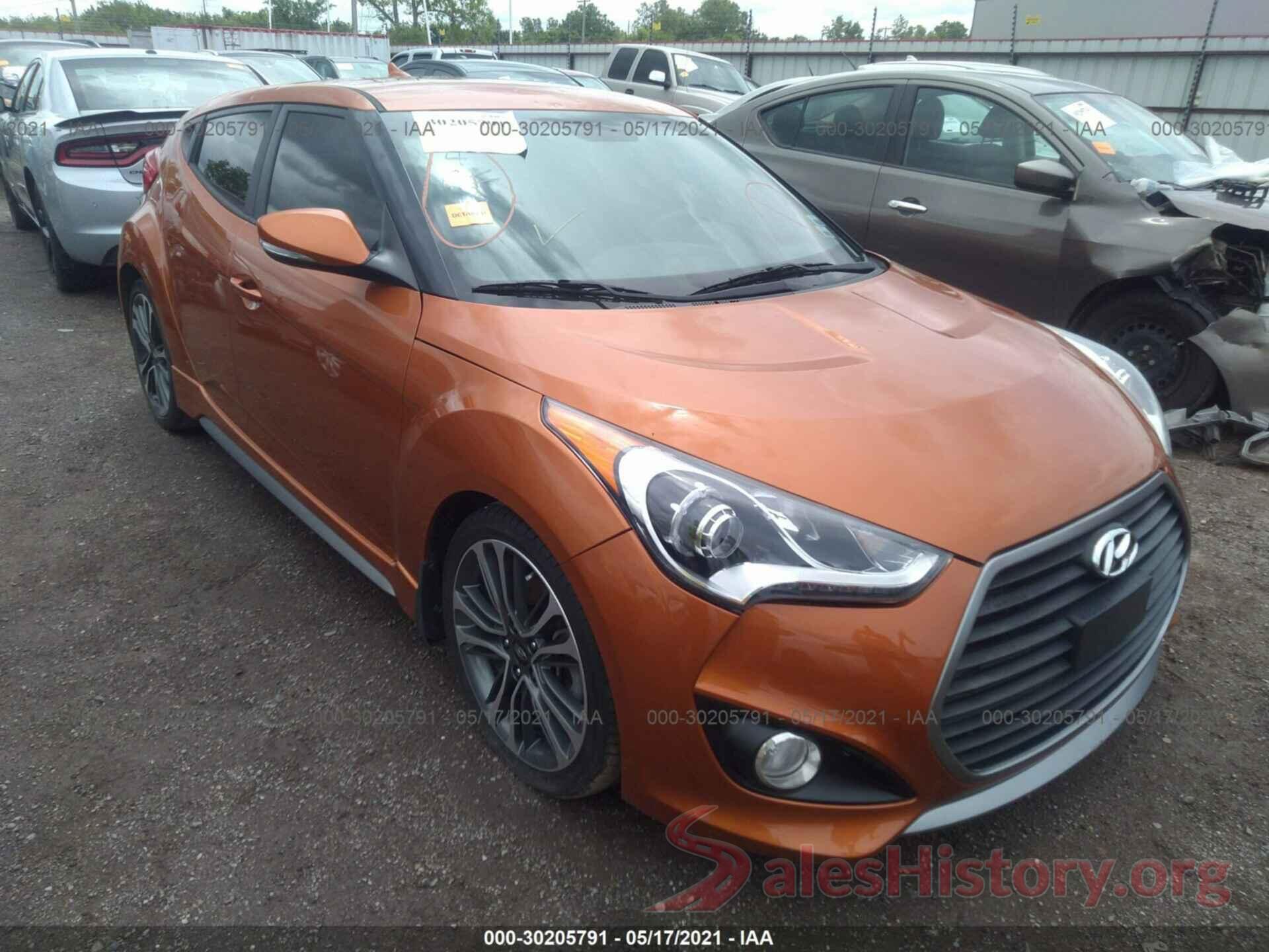 KMHTC6AE6GU270737 2016 HYUNDAI VELOSTER