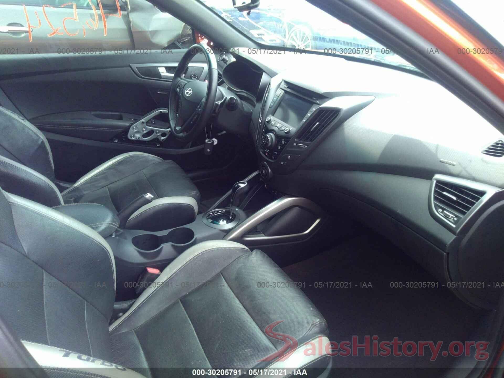 KMHTC6AE6GU270737 2016 HYUNDAI VELOSTER