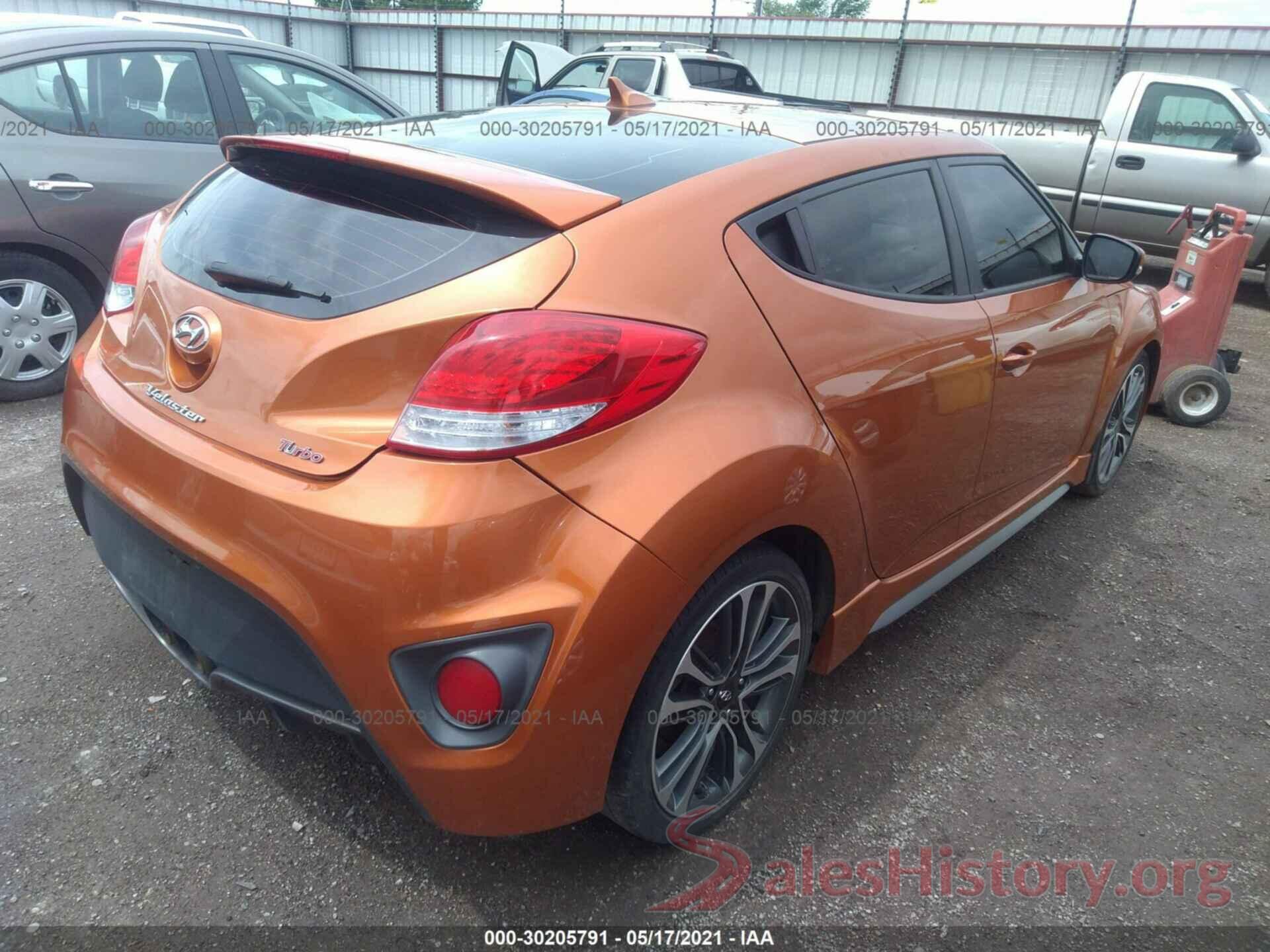 KMHTC6AE6GU270737 2016 HYUNDAI VELOSTER