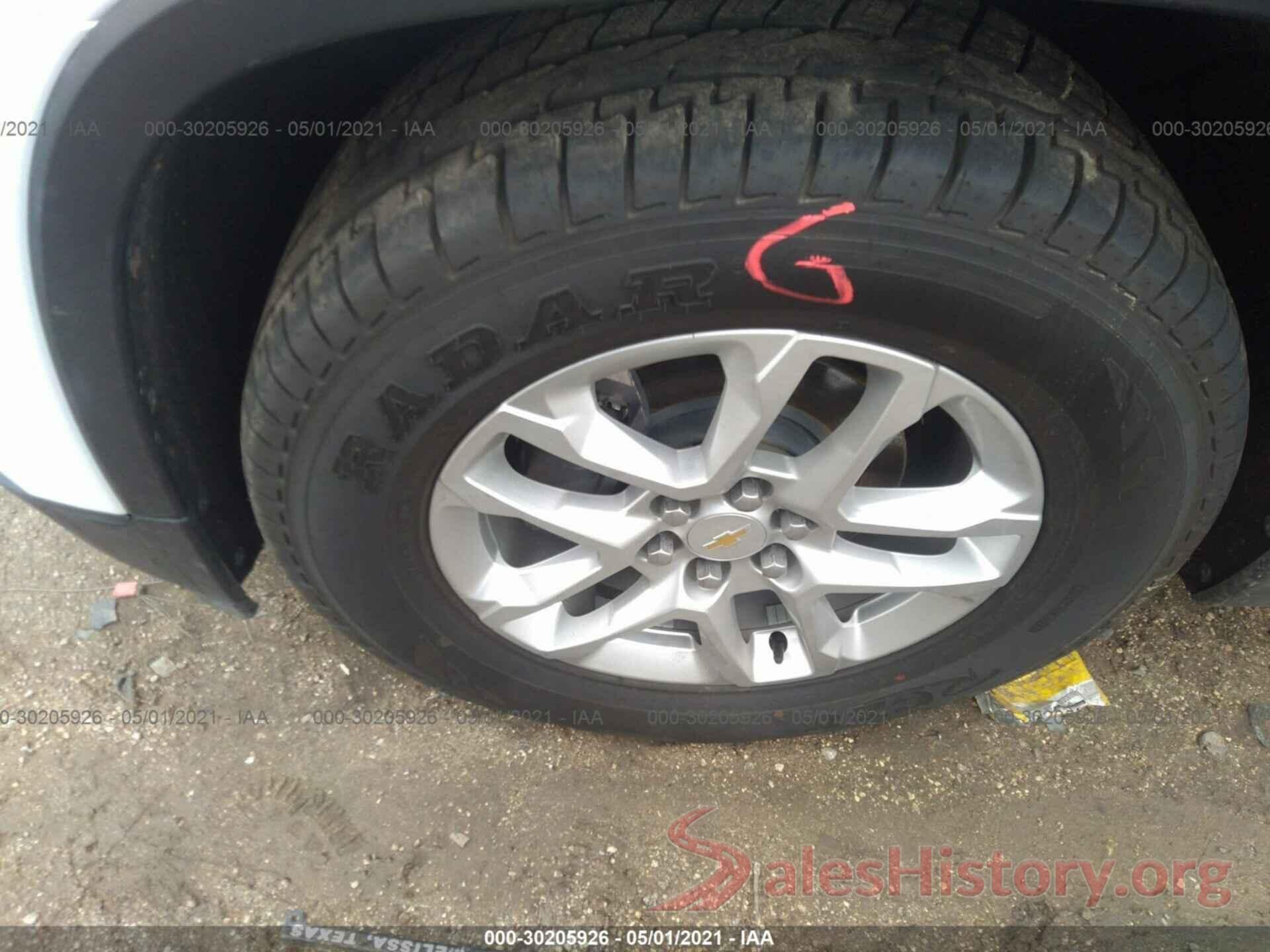 1GNERFKW8KJ137904 2019 CHEVROLET TRAVERSE