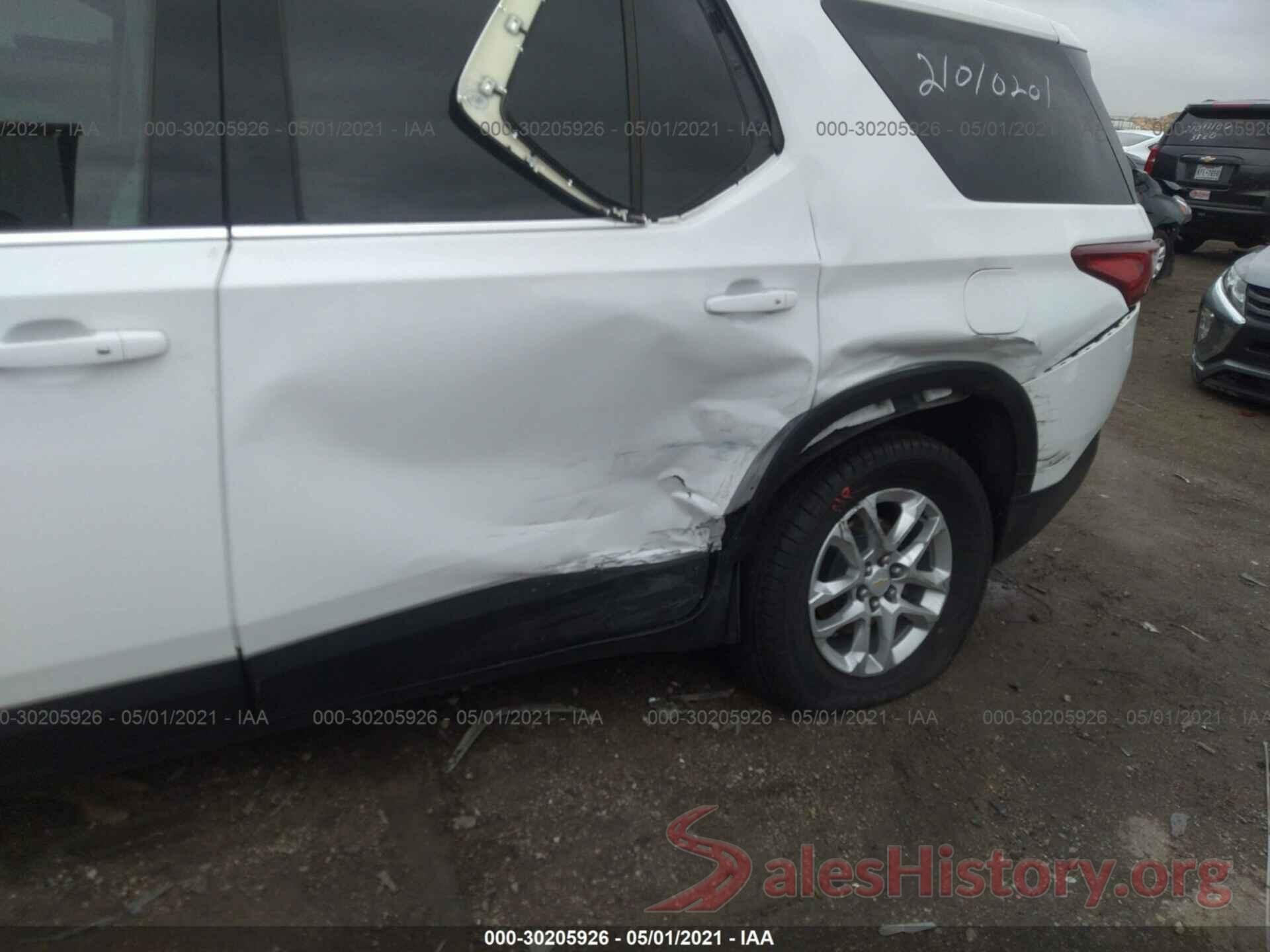 1GNERFKW8KJ137904 2019 CHEVROLET TRAVERSE