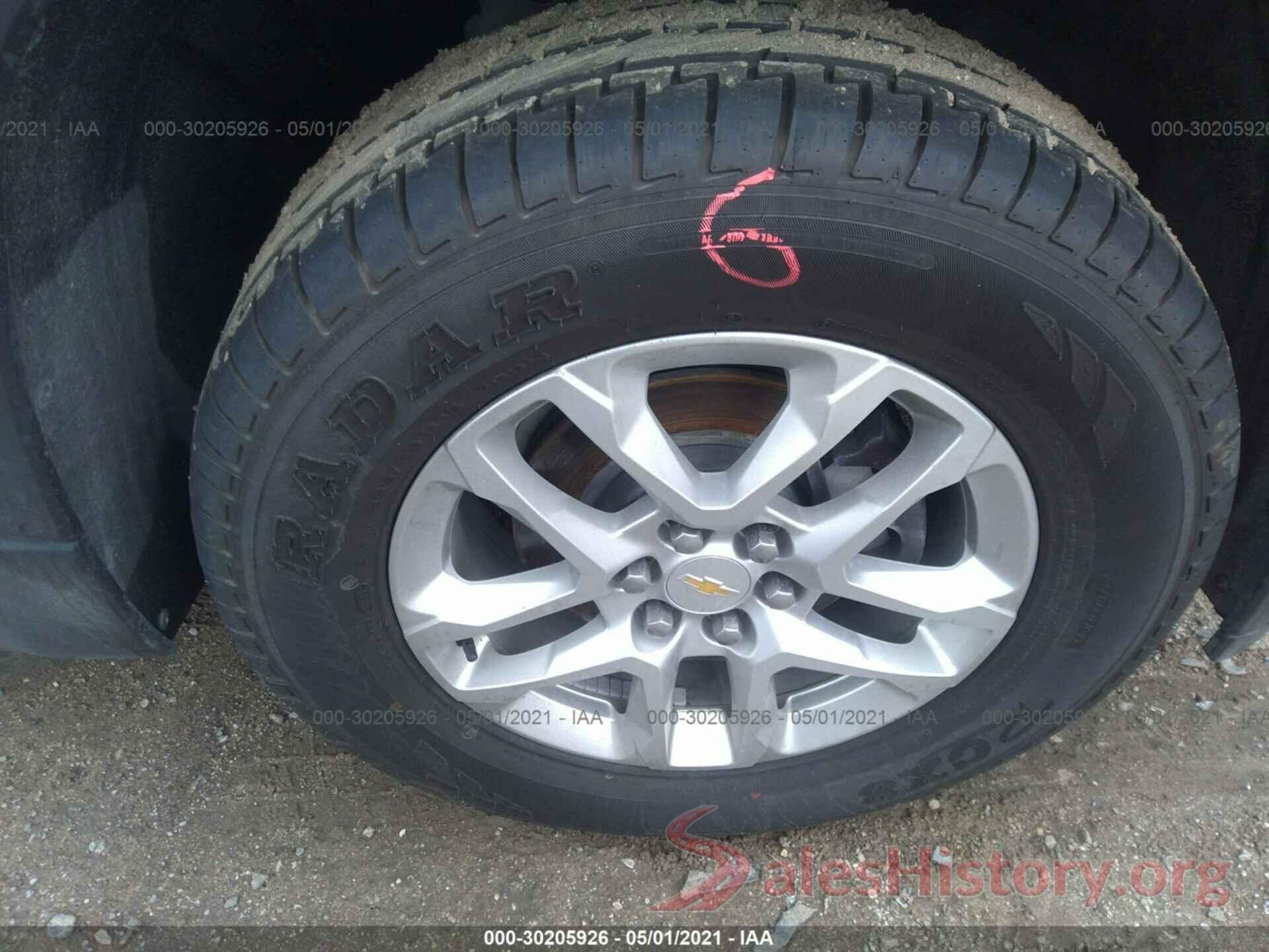 1GNERFKW8KJ137904 2019 CHEVROLET TRAVERSE