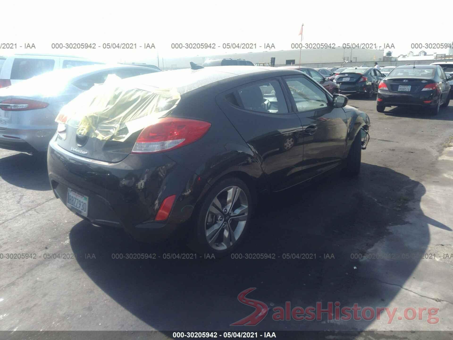 KMHTC6AD3HU317019 2017 HYUNDAI VELOSTER