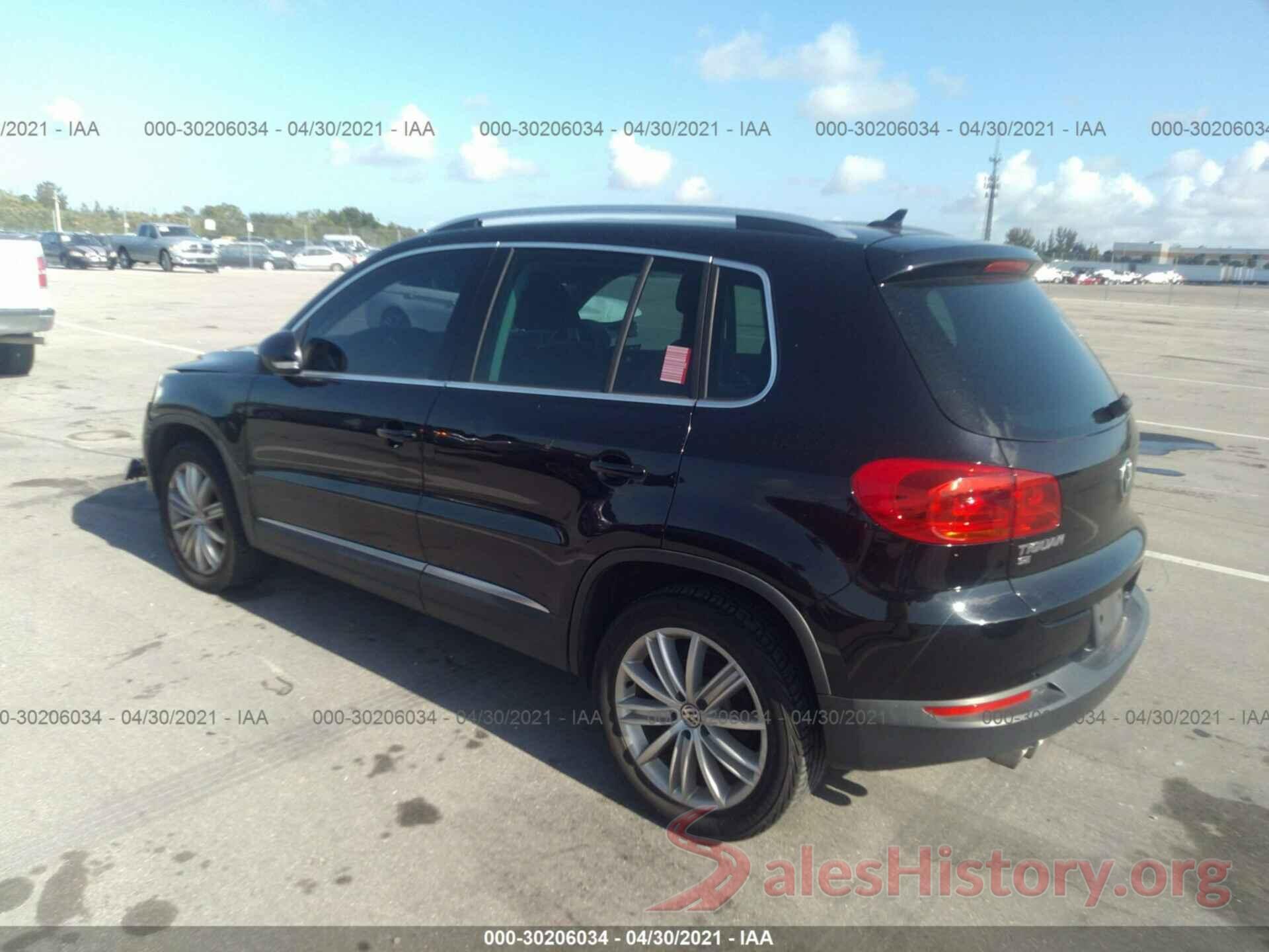 WVGAV7AX8GW528060 2016 VOLKSWAGEN TIGUAN