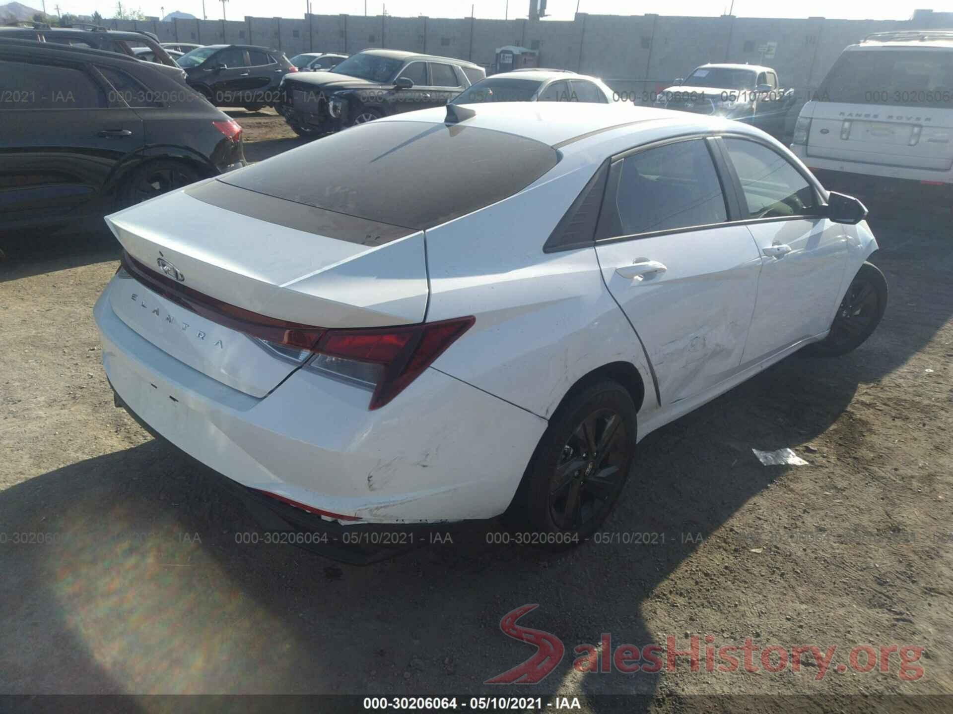 5NPLS4AG4MH008802 2021 HYUNDAI ELANTRA