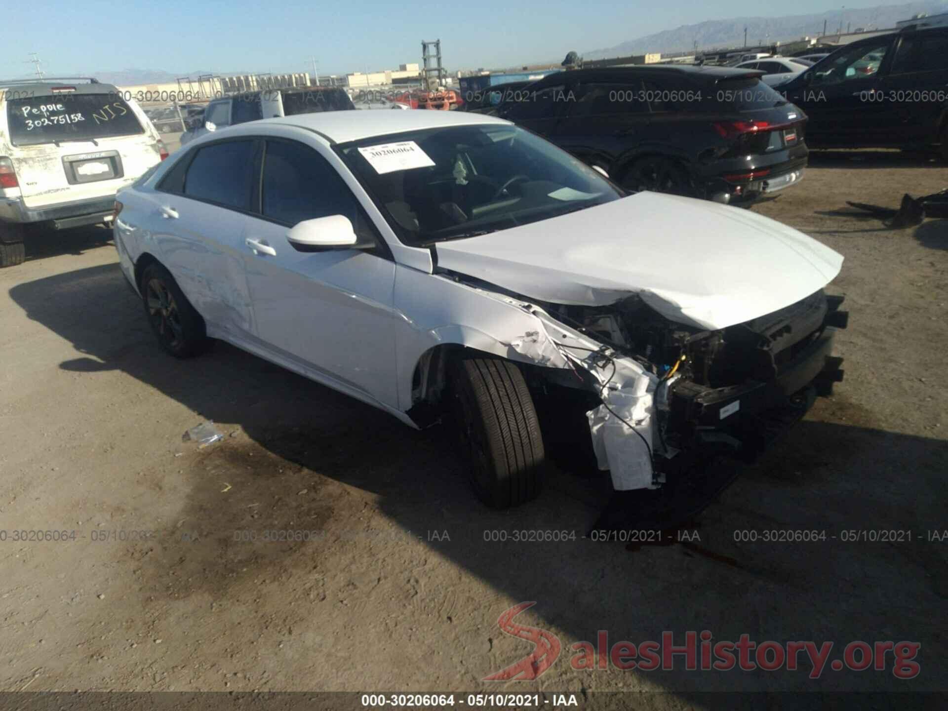 5NPLS4AG4MH008802 2021 HYUNDAI ELANTRA