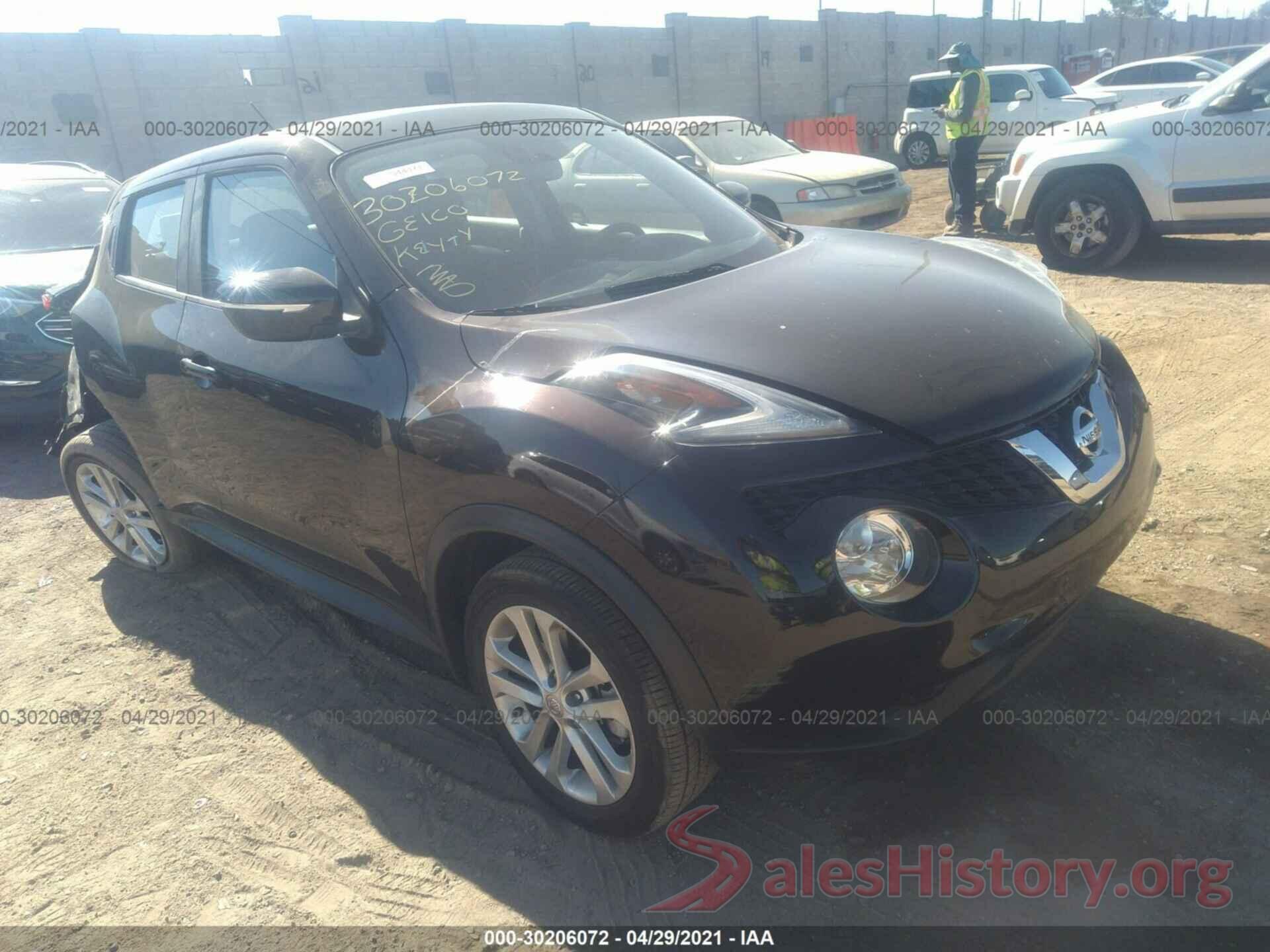 JN8AF5MR0HT700043 2017 NISSAN JUKE