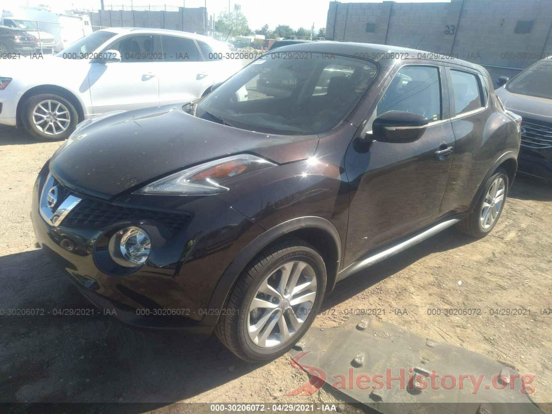 JN8AF5MR0HT700043 2017 NISSAN JUKE