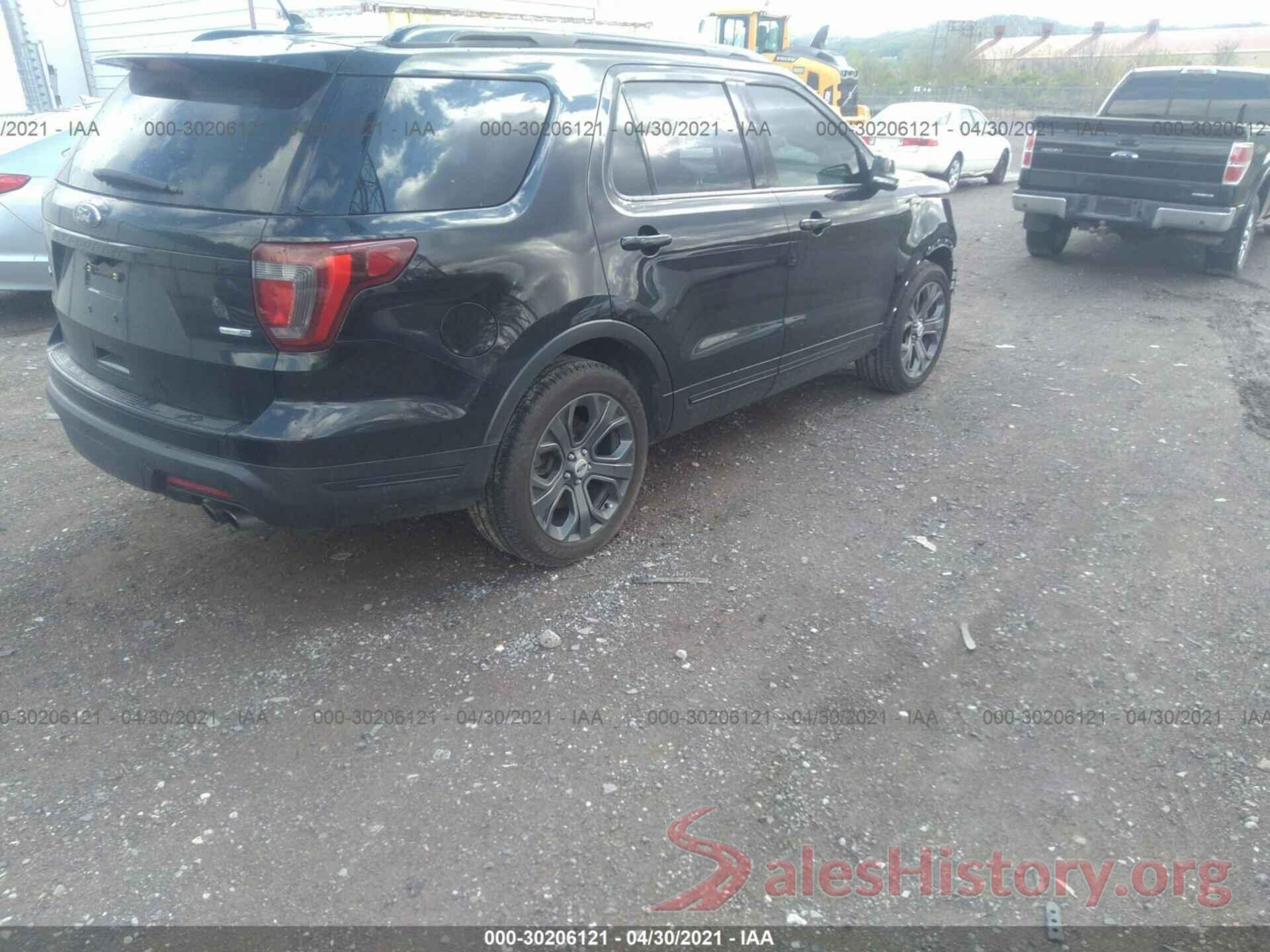 1FM5K8GT1JGC23747 2018 FORD EXPLORER