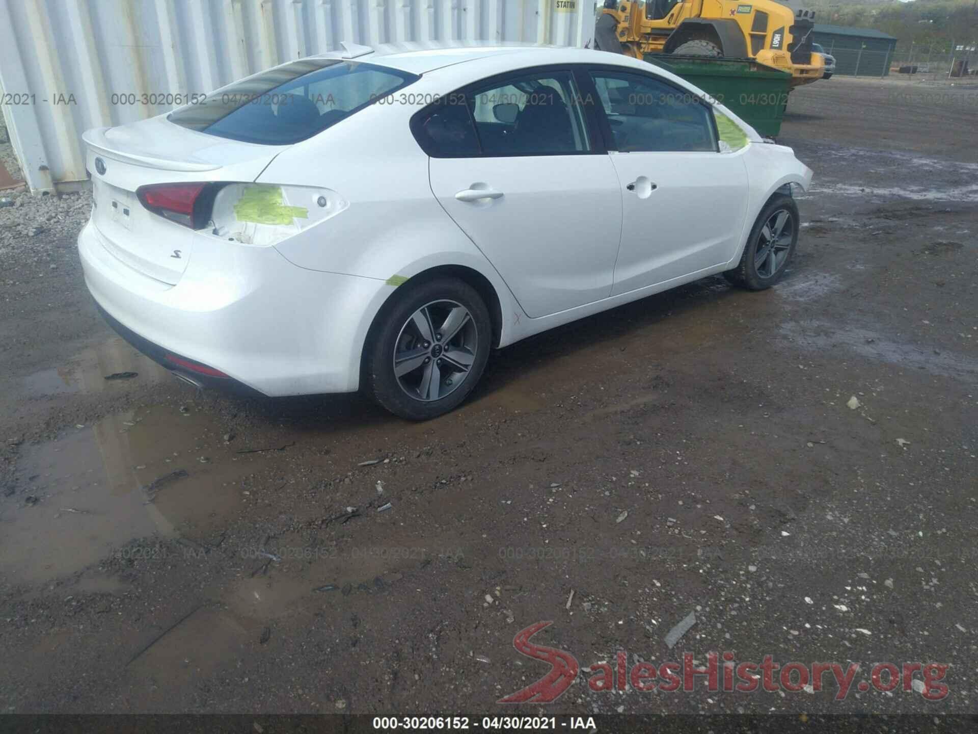 3KPFL4A77JE254138 2018 KIA FORTE