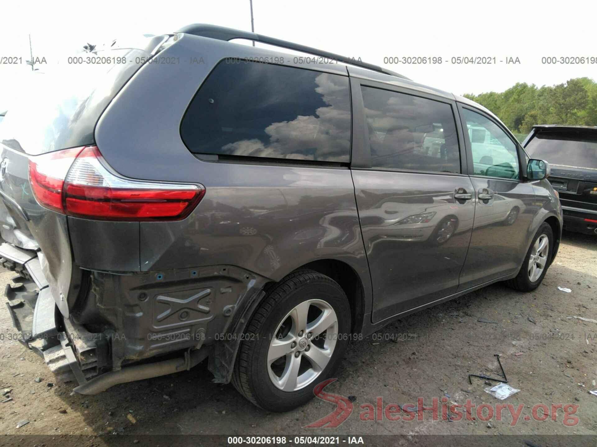 5TDKK3DC9GS750688 2016 TOYOTA SIENNA