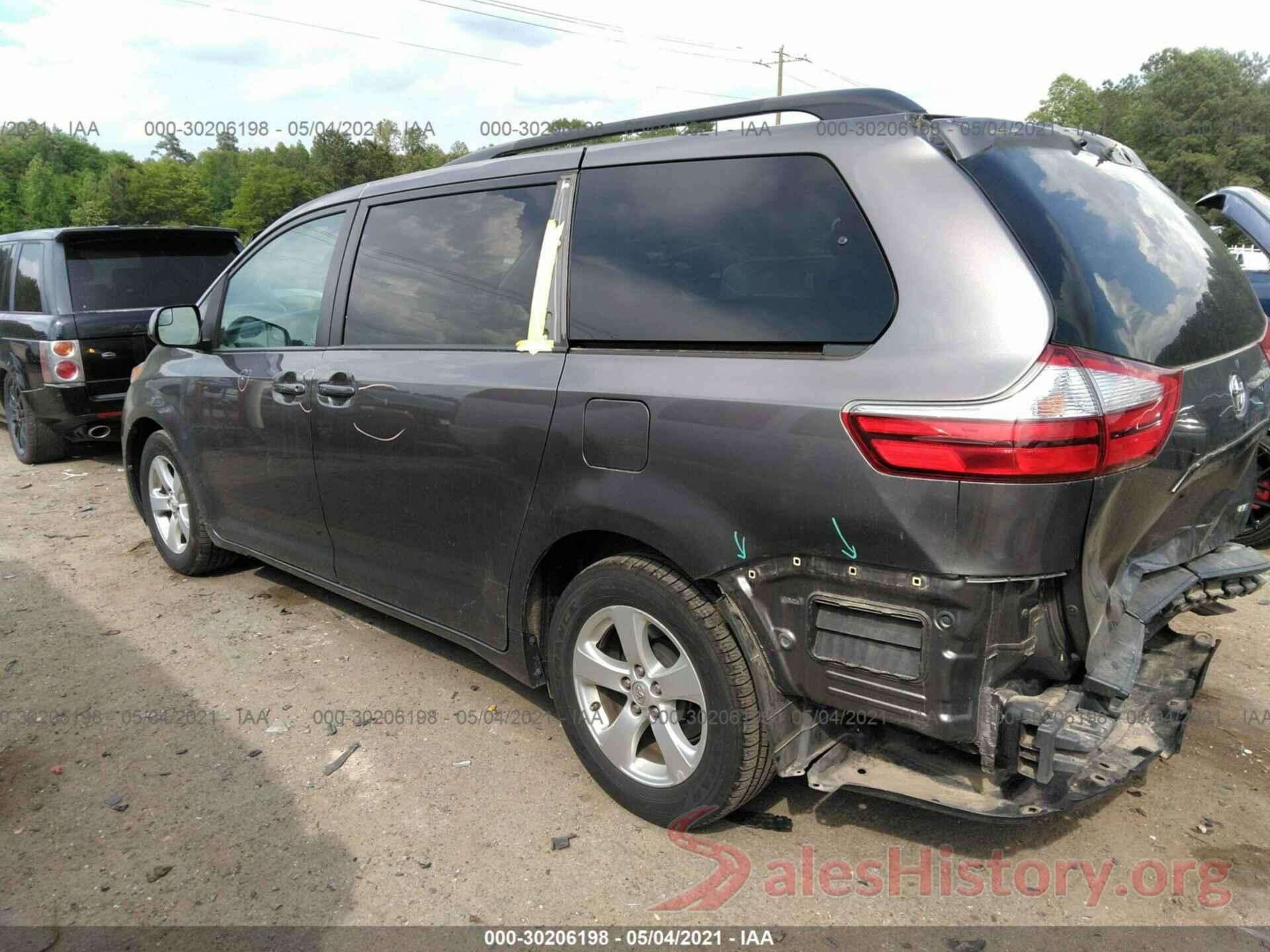 5TDKK3DC9GS750688 2016 TOYOTA SIENNA