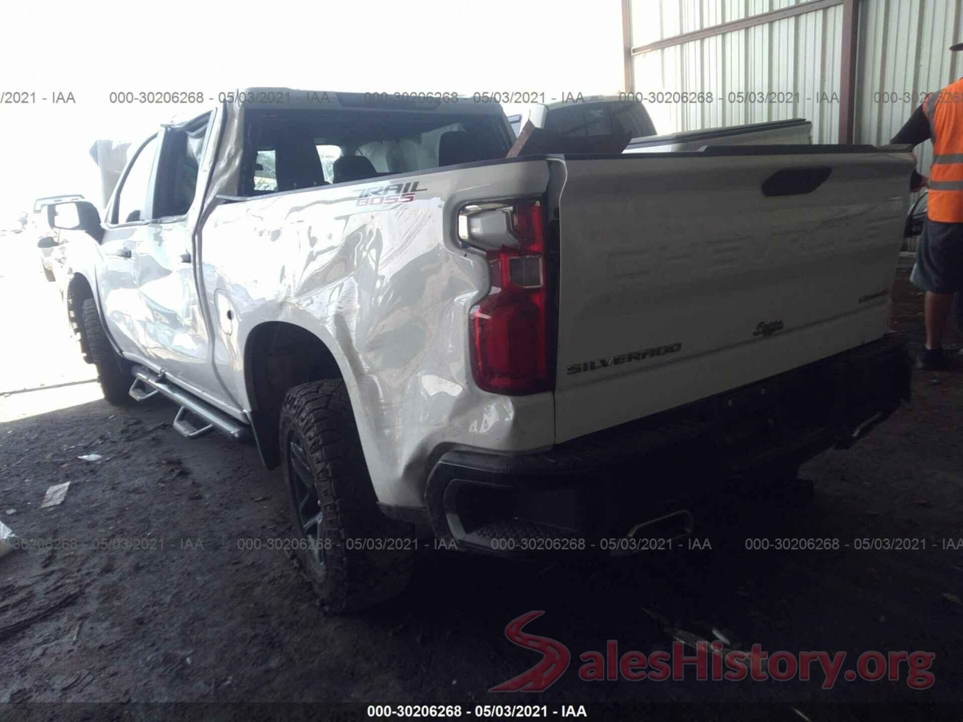 3GCPYCEF8LG113538 2020 CHEVROLET SILVERADO 1500