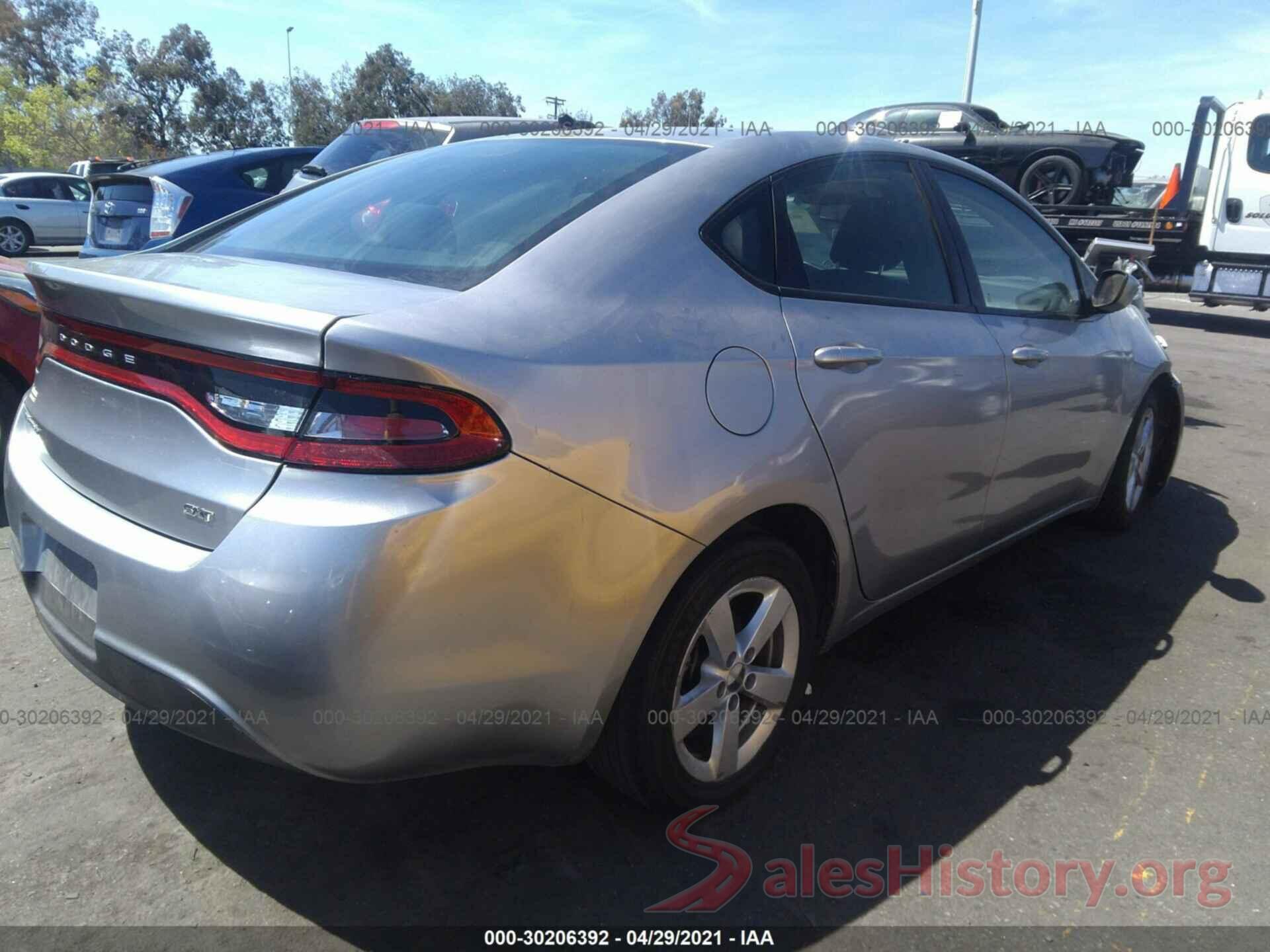 1C3CDFBB6GD717657 2016 DODGE DART