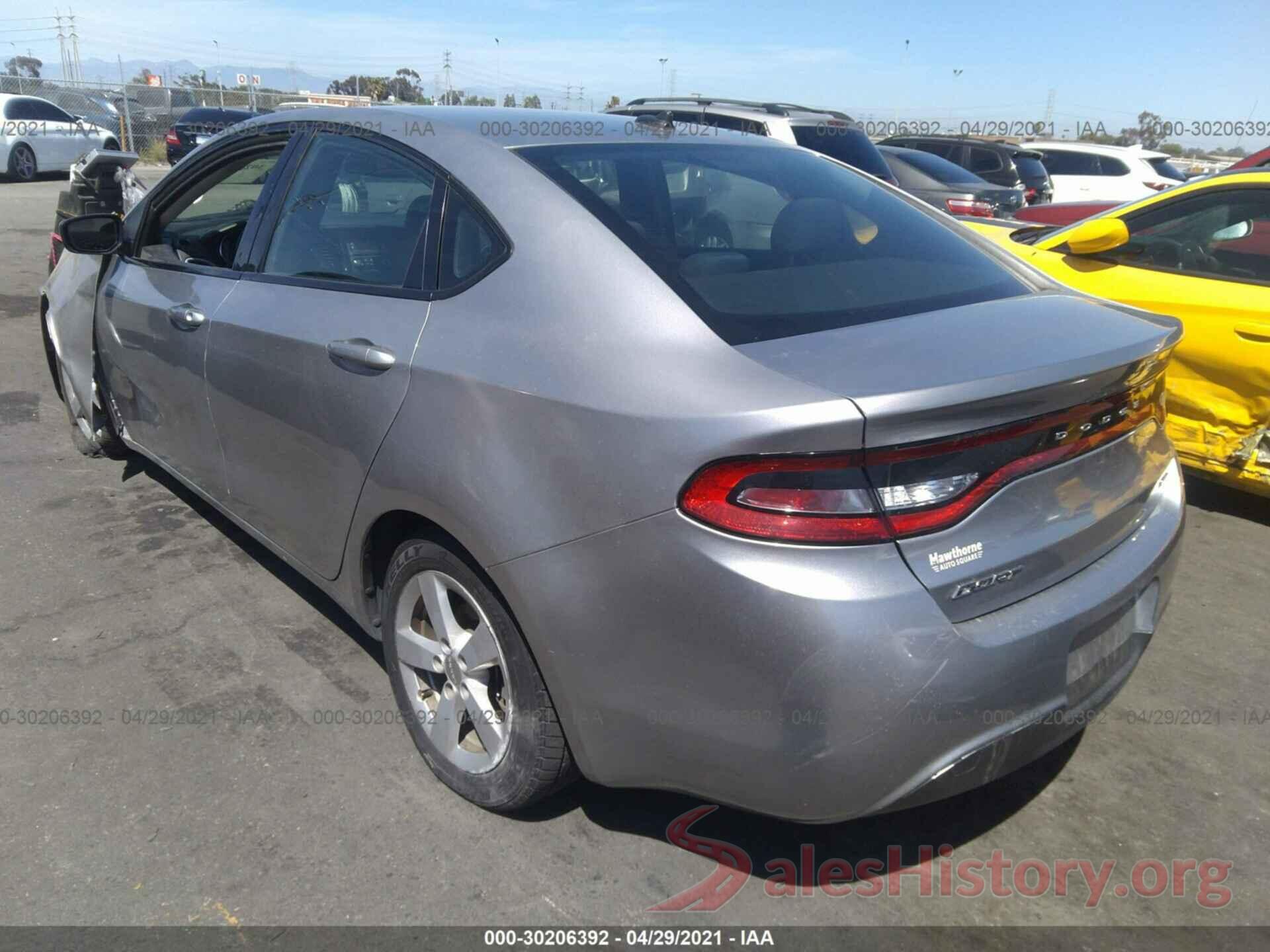 1C3CDFBB6GD717657 2016 DODGE DART