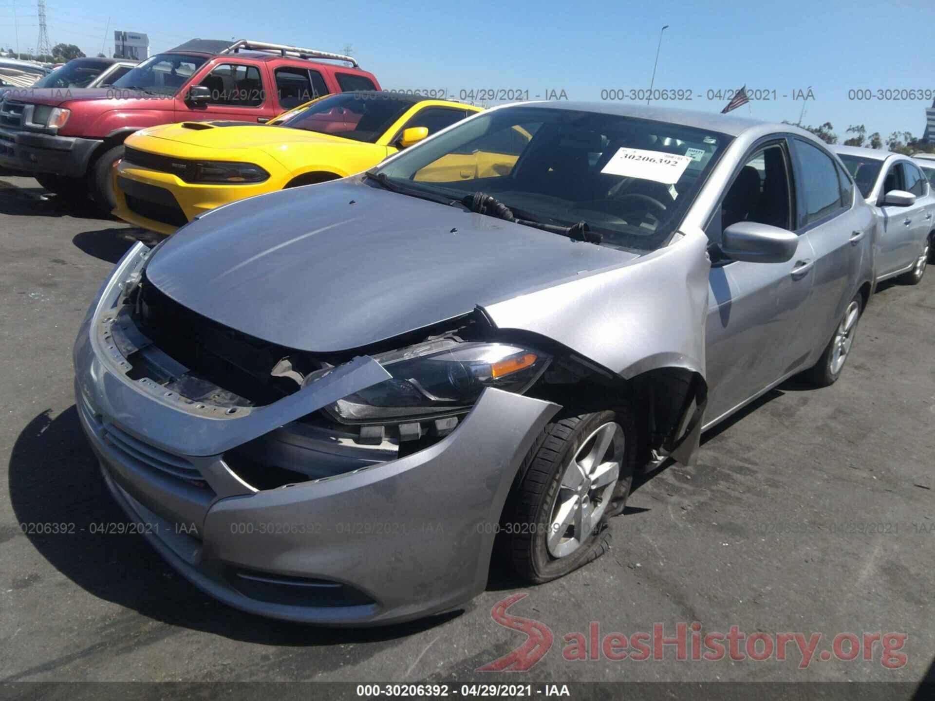 1C3CDFBB6GD717657 2016 DODGE DART