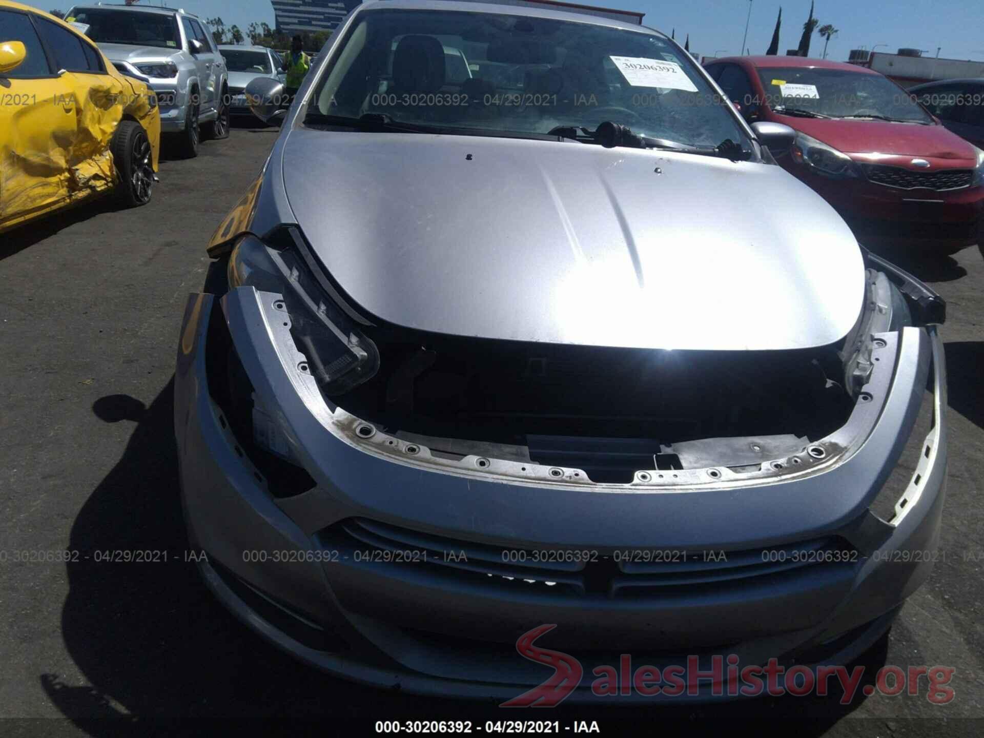 1C3CDFBB6GD717657 2016 DODGE DART