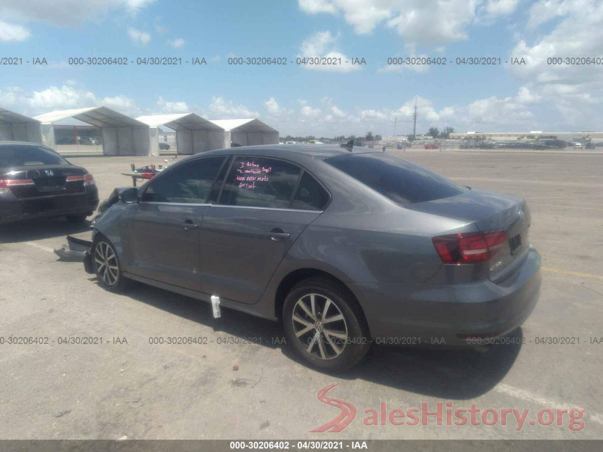 3VWDB7AJ5HM263389 2017 VOLKSWAGEN JETTA