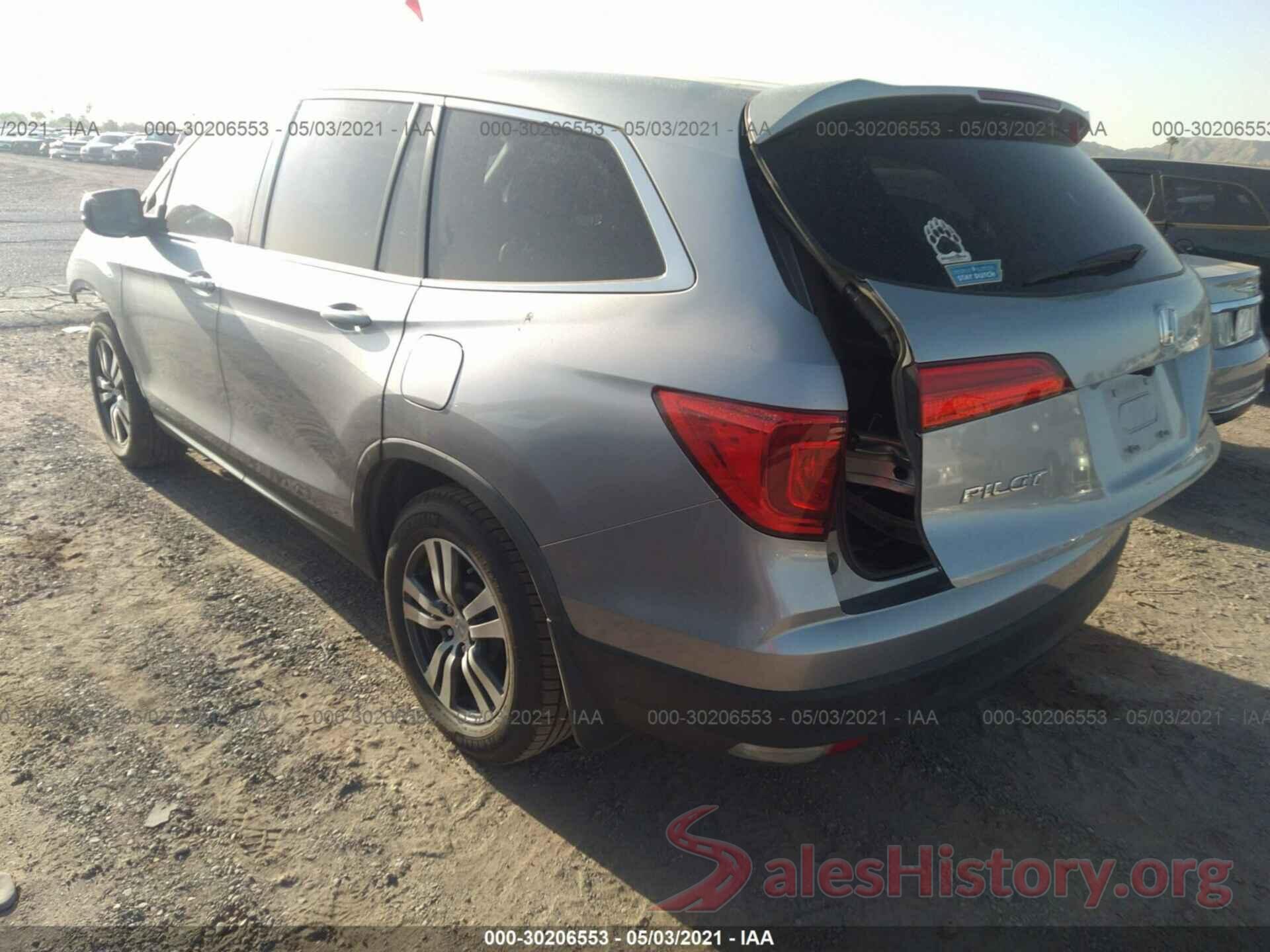 5FNYF5H59GB041303 2016 HONDA PILOT