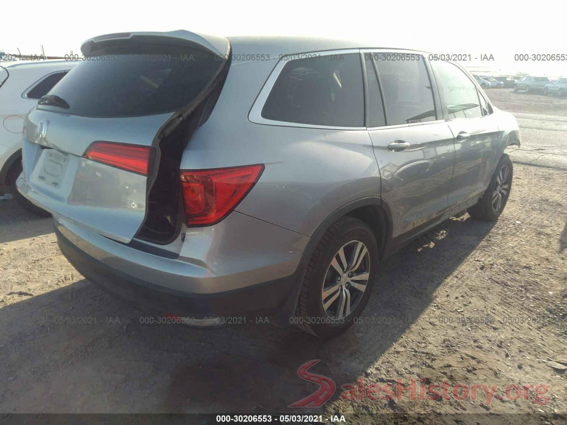 5FNYF5H59GB041303 2016 HONDA PILOT