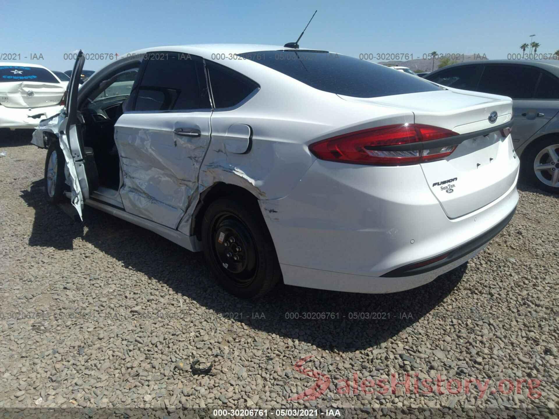 3FA6P0HD6JR241095 2018 FORD FUSION