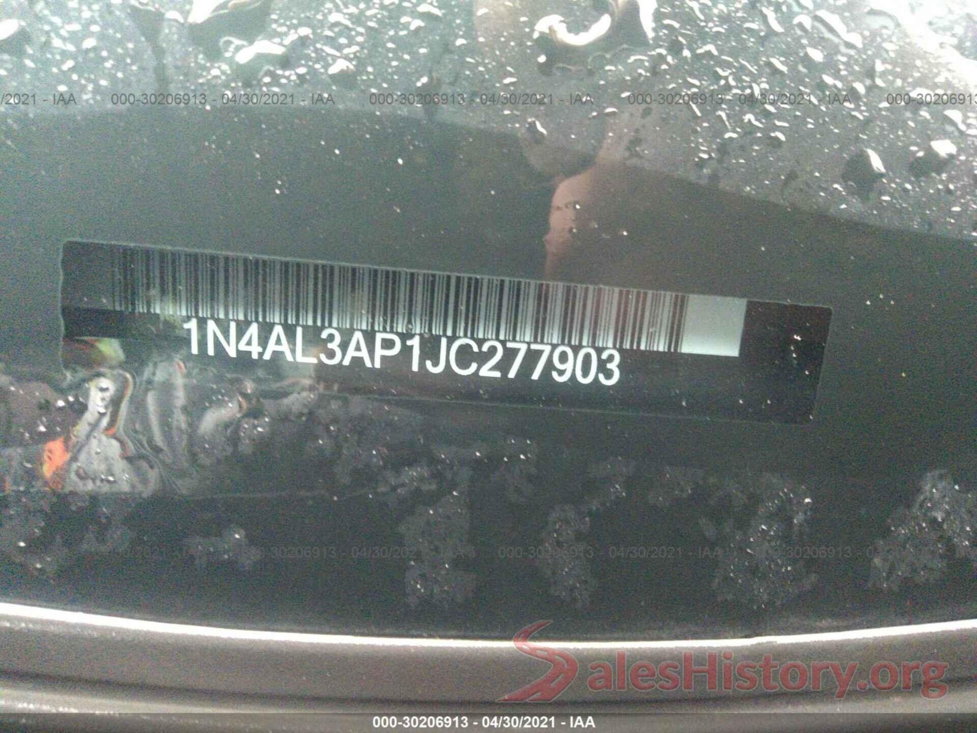 1N4AL3AP1JC277903 2018 NISSAN ALTIMA