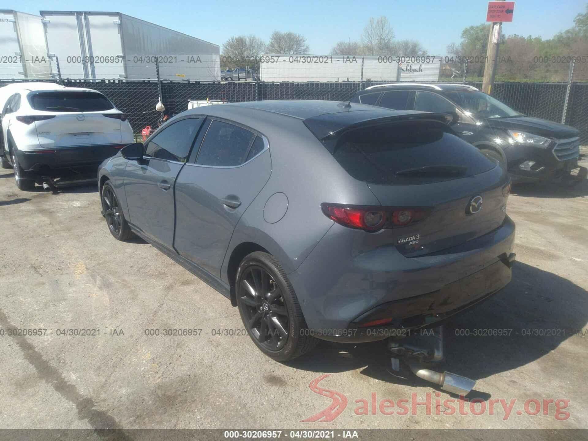 JM1BPBNYXM1312146 2021 MAZDA MAZDA3 HATCHBACK