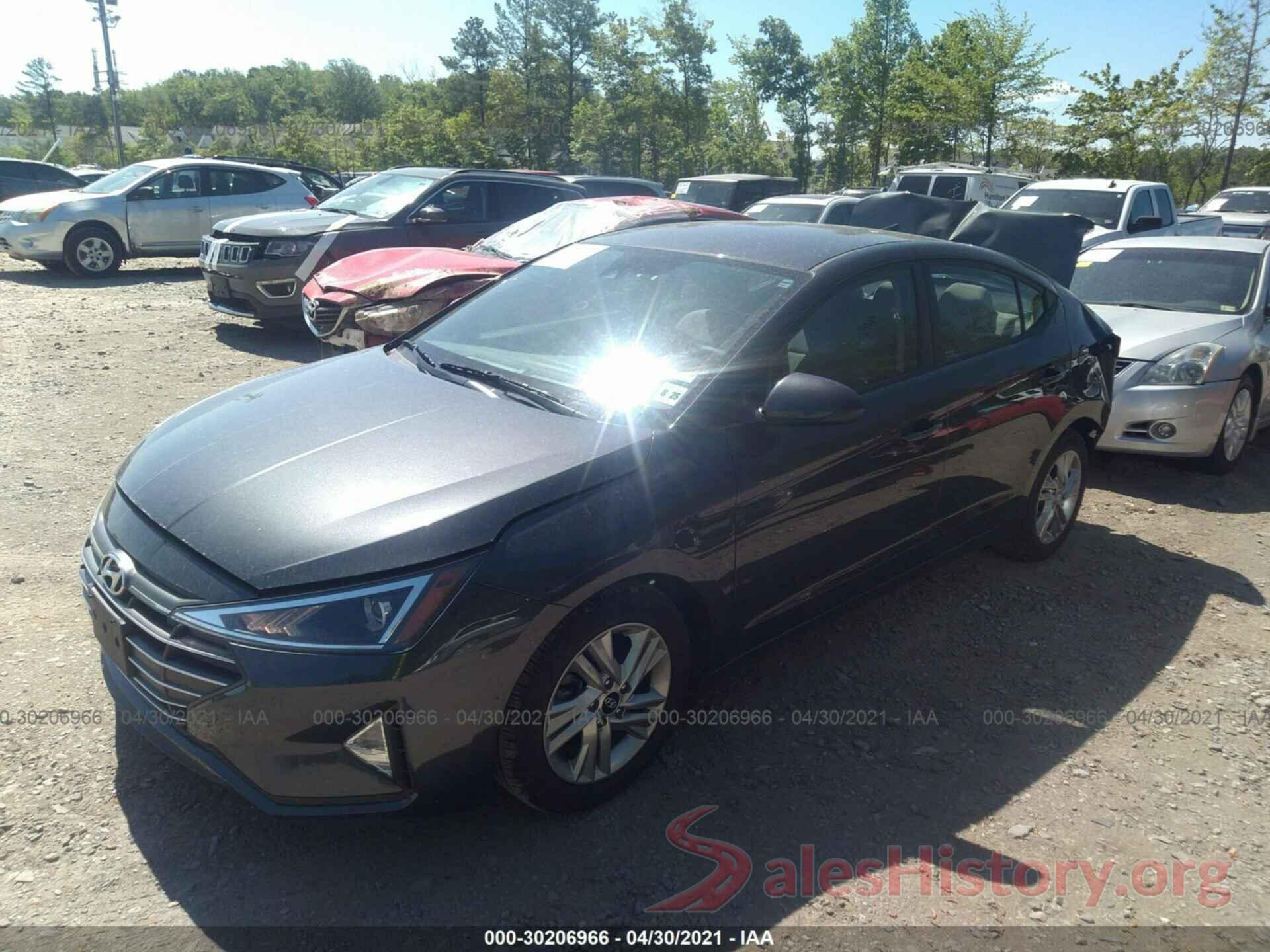 5NPD84LF8LH613105 2020 HYUNDAI ELANTRA