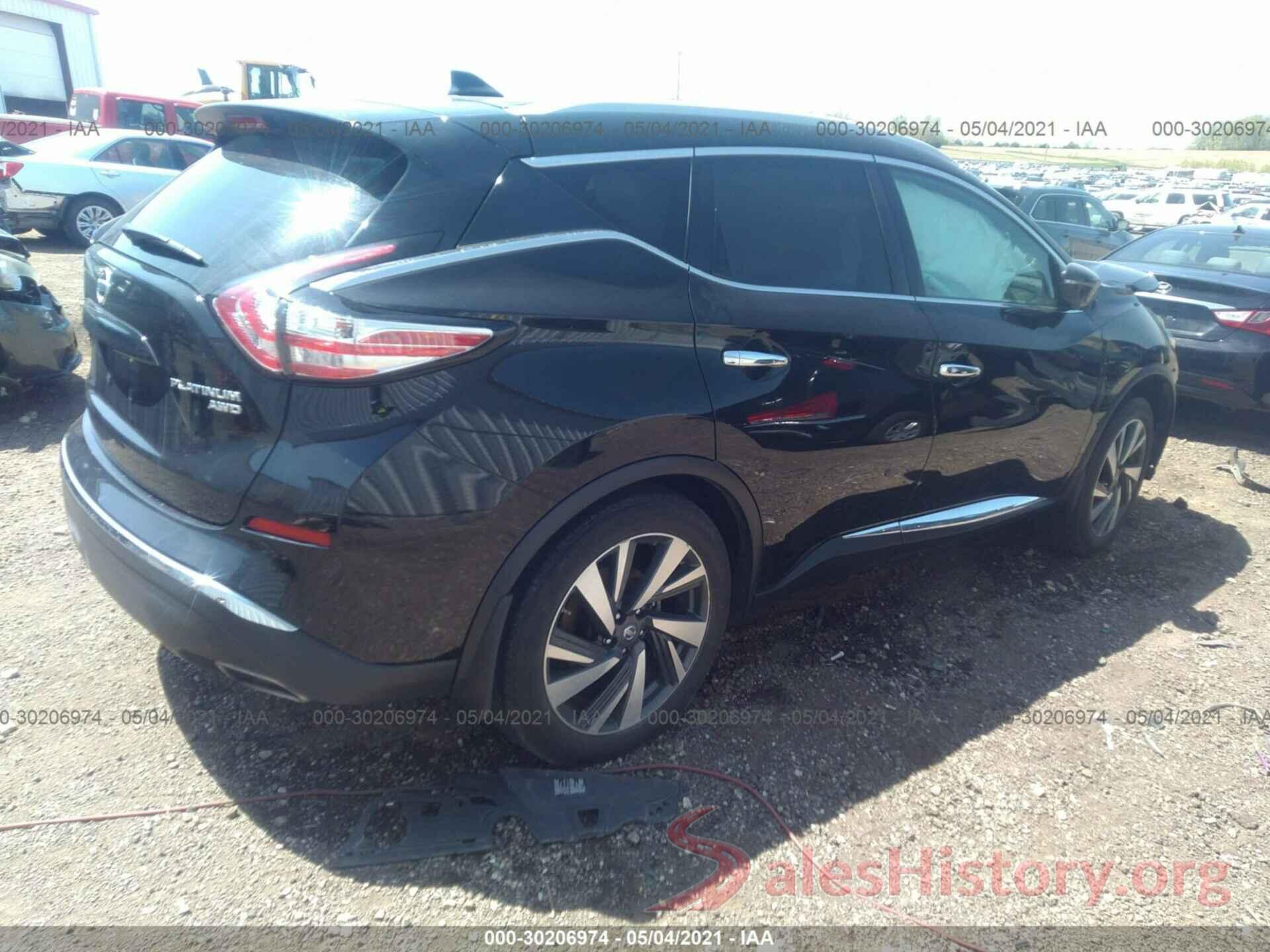 5N1AZ2MH5JN127705 2018 NISSAN MURANO