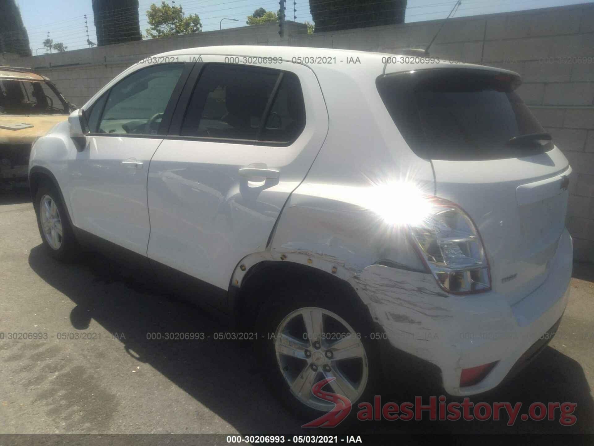 KL7CJKSB0LB049323 2020 CHEVROLET TRAX