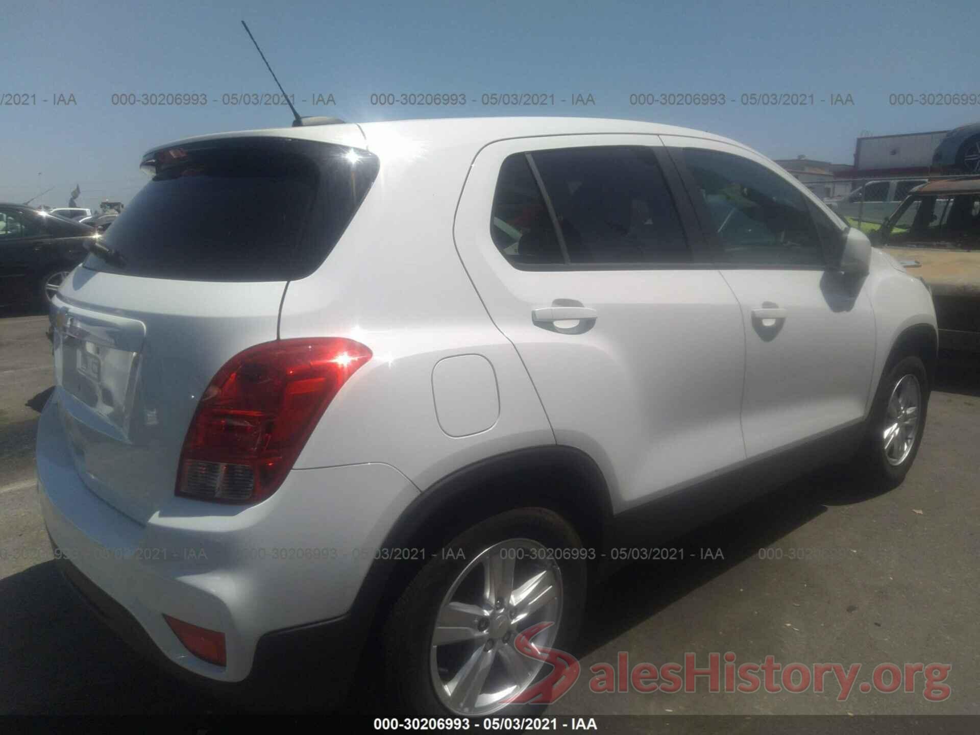 KL7CJKSB0LB049323 2020 CHEVROLET TRAX